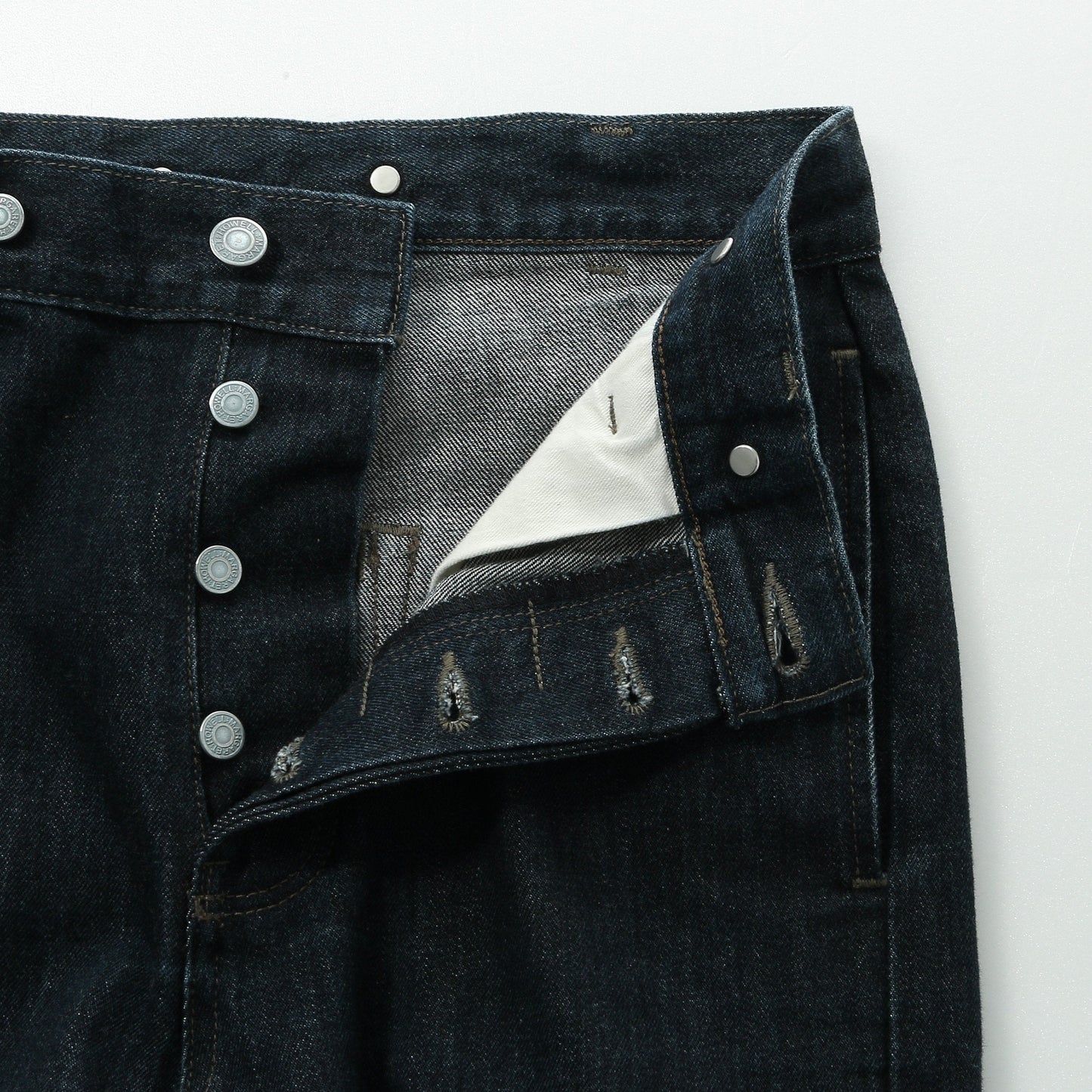 ORGANIC COTTON DENIM TROUSERS