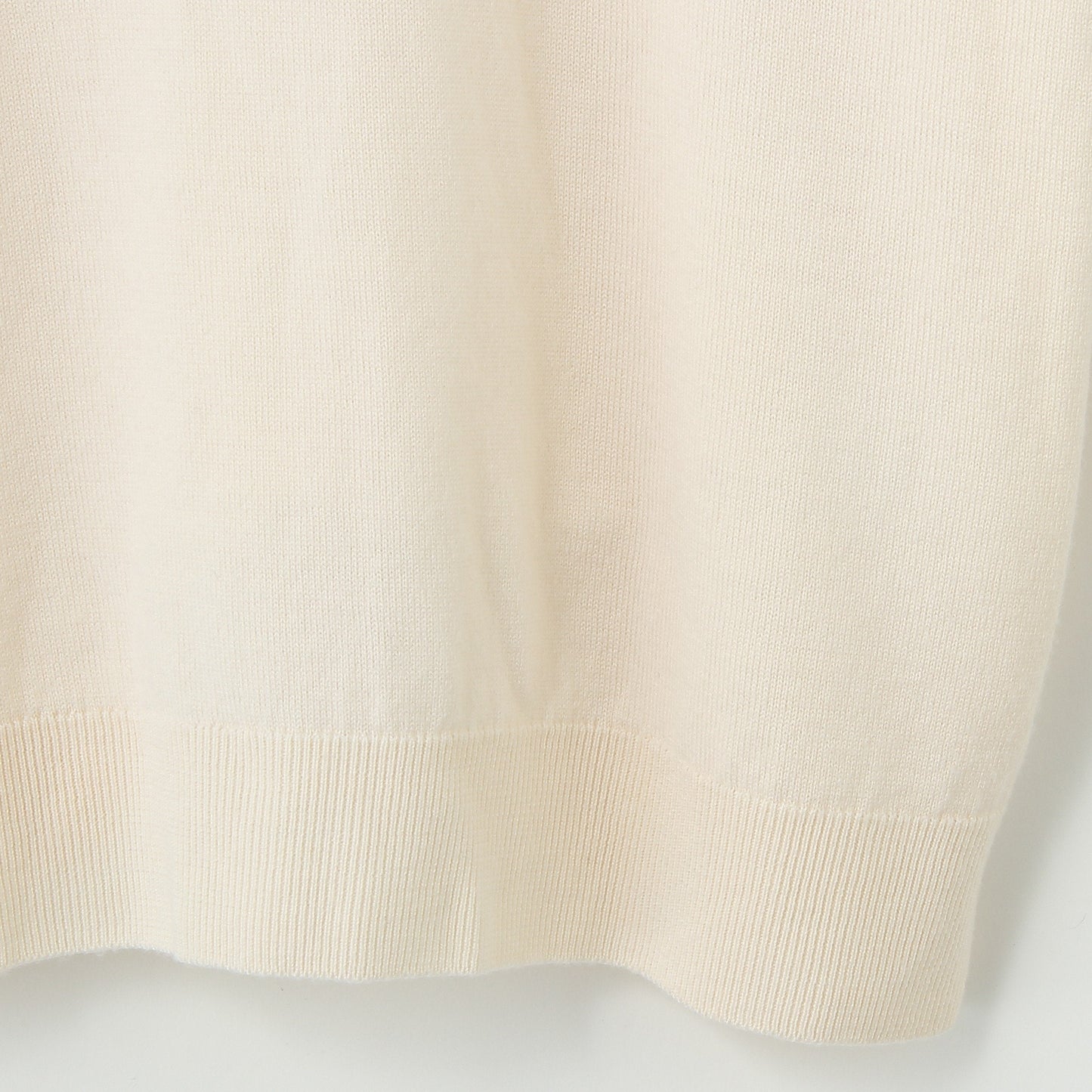 DEEP RIB T SHIRT KNIT