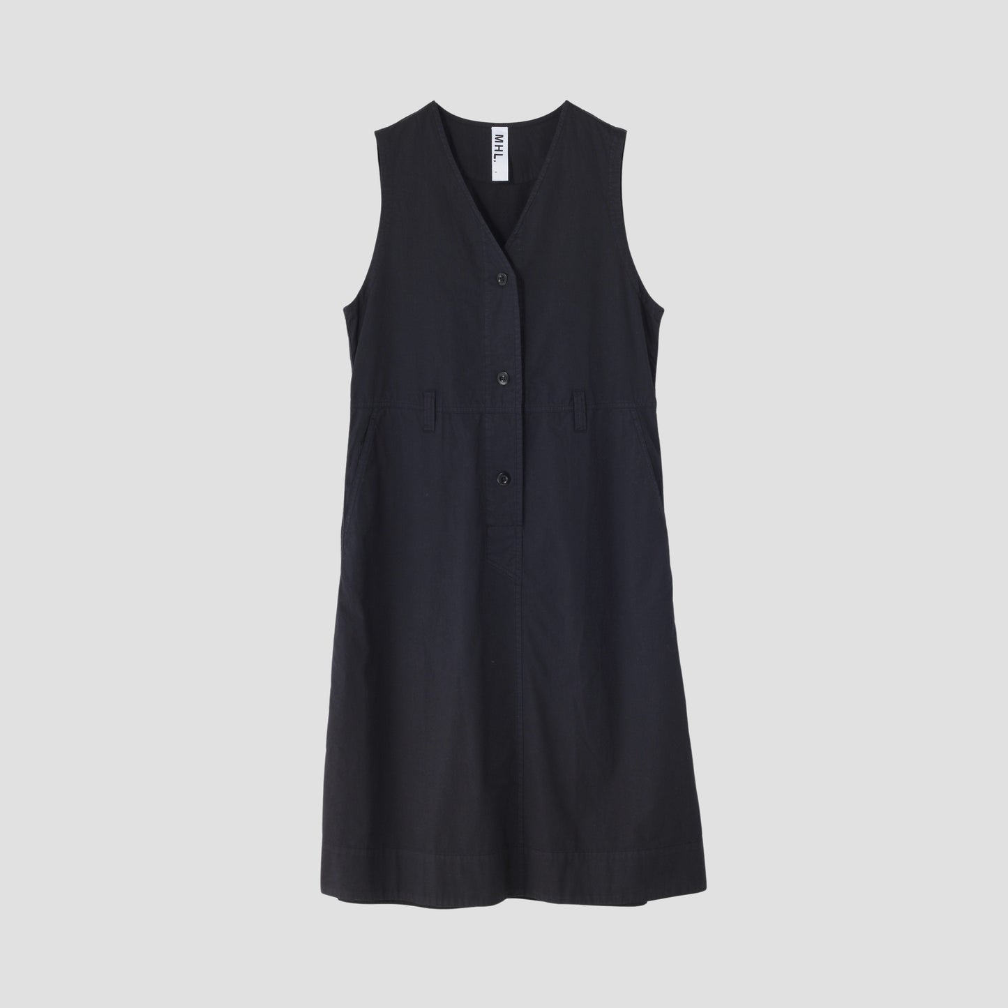 SUPERFINE COTTON TWILL DRESS