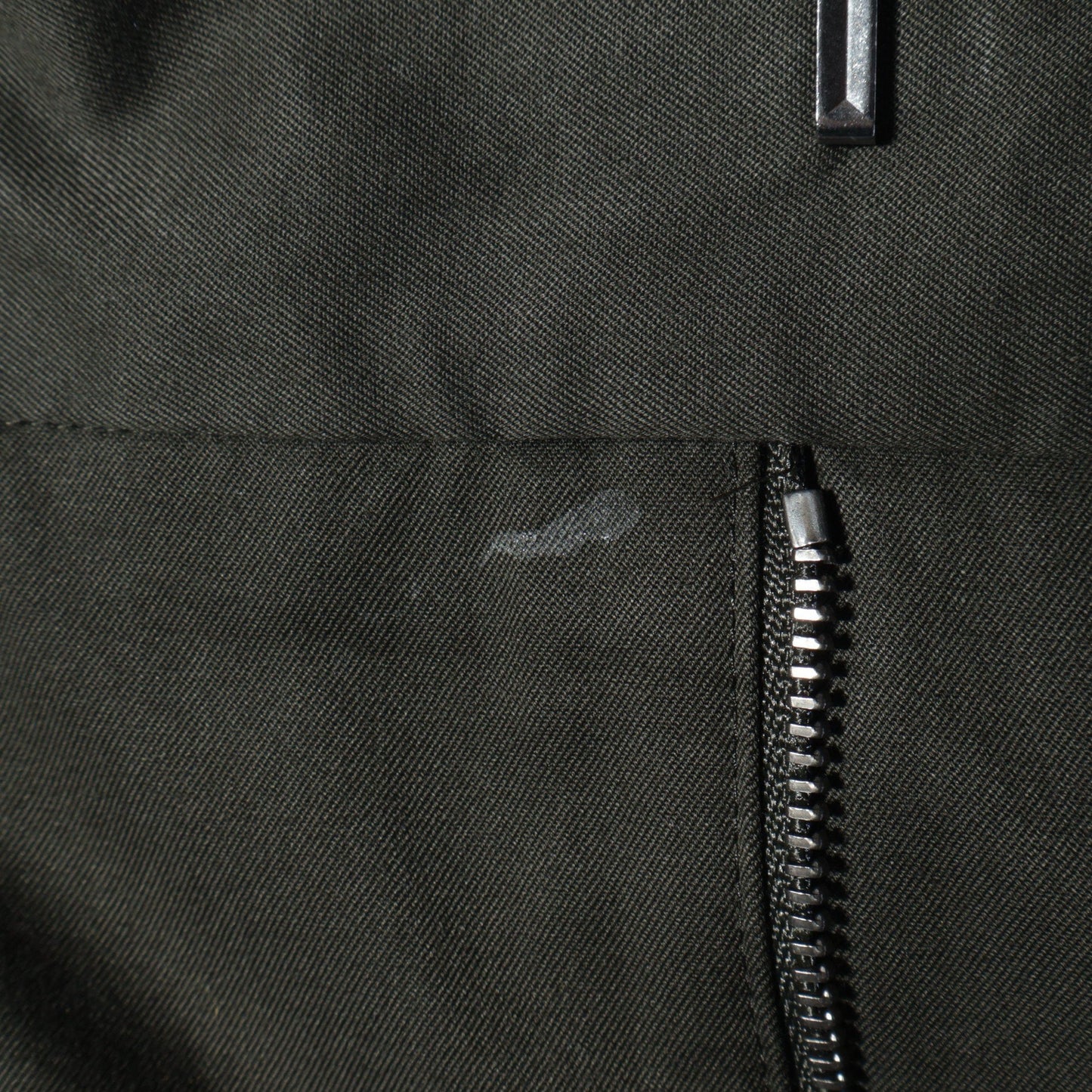 DENSE FINE COTTON TWILL TROUSERS