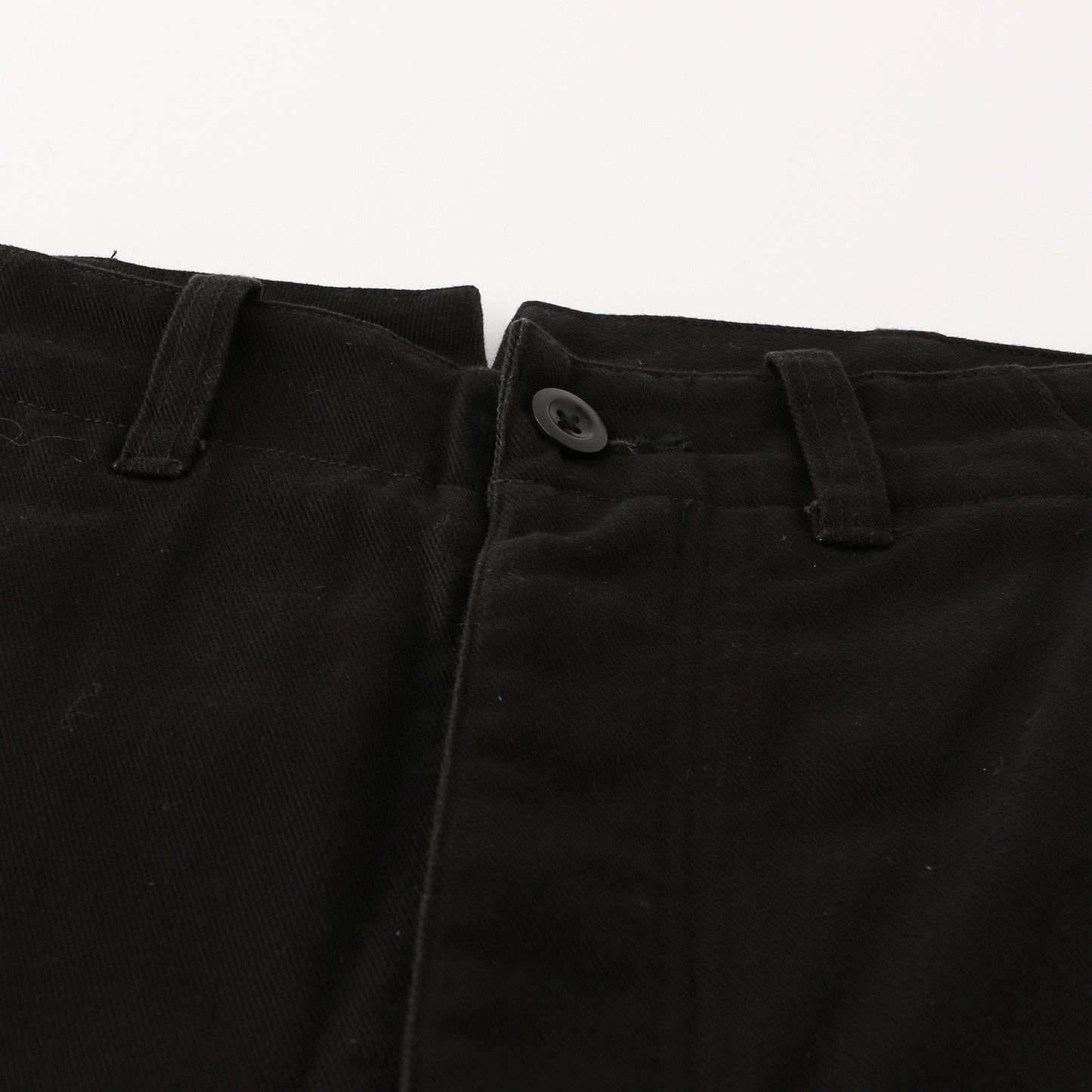 SOFT COTTON TWILL TROUSERS