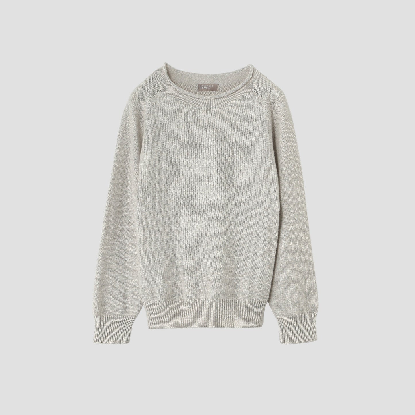 LONG SLEEVE CAST OFF ROLL NECK KNIT
