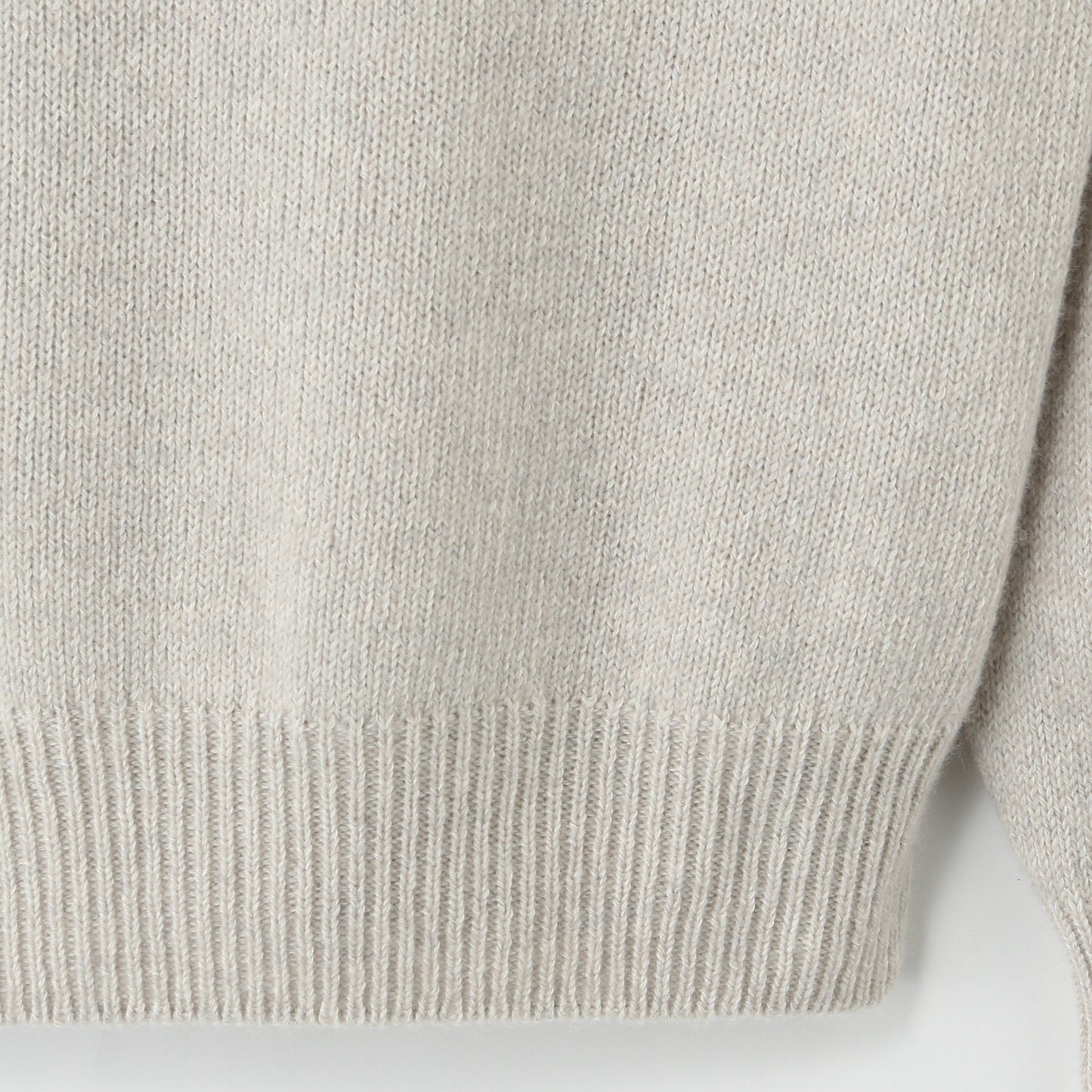 LONG SLEEVE CAST OFF ROLL NECK KNIT
