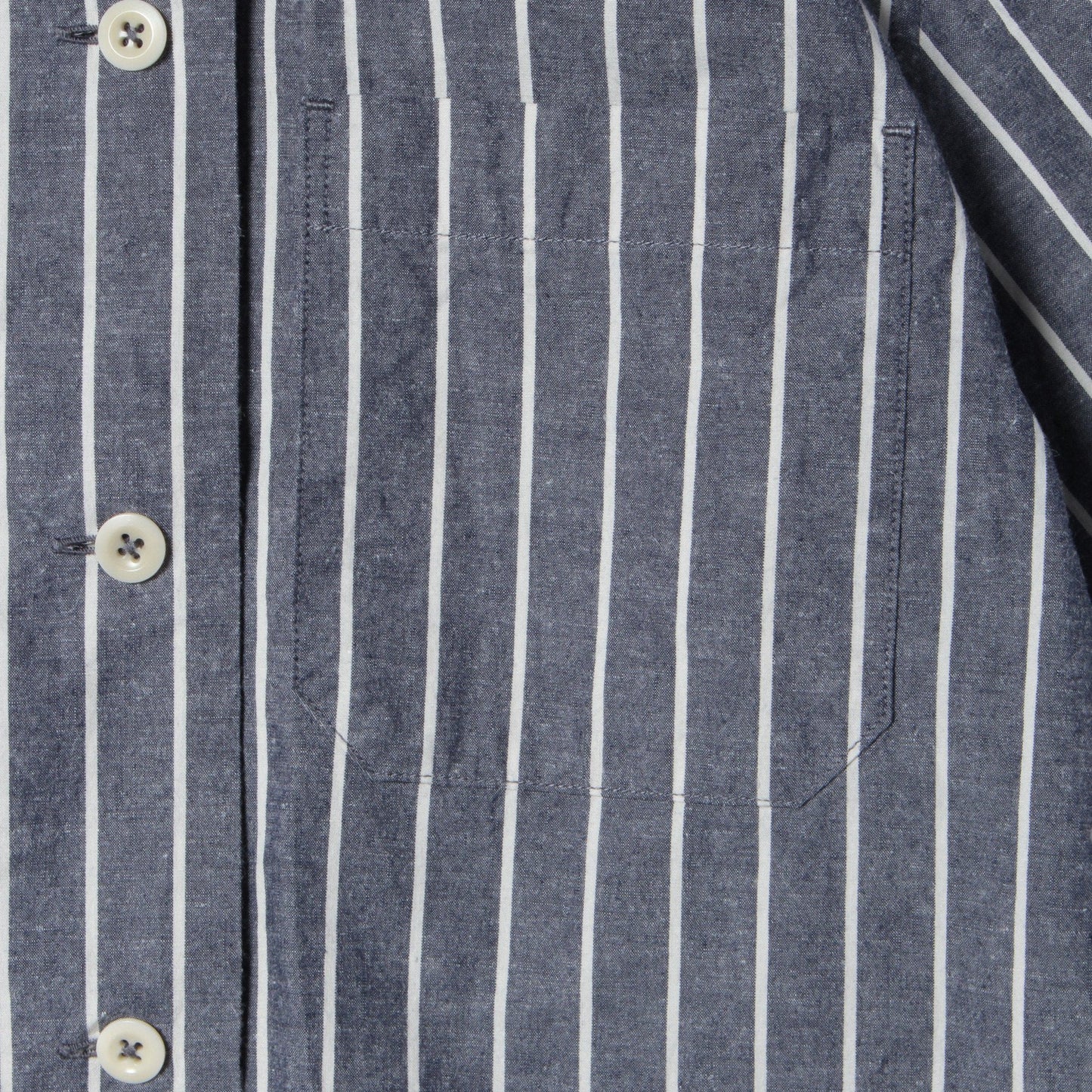 YARN DYE COTTON LINEN SHIRT