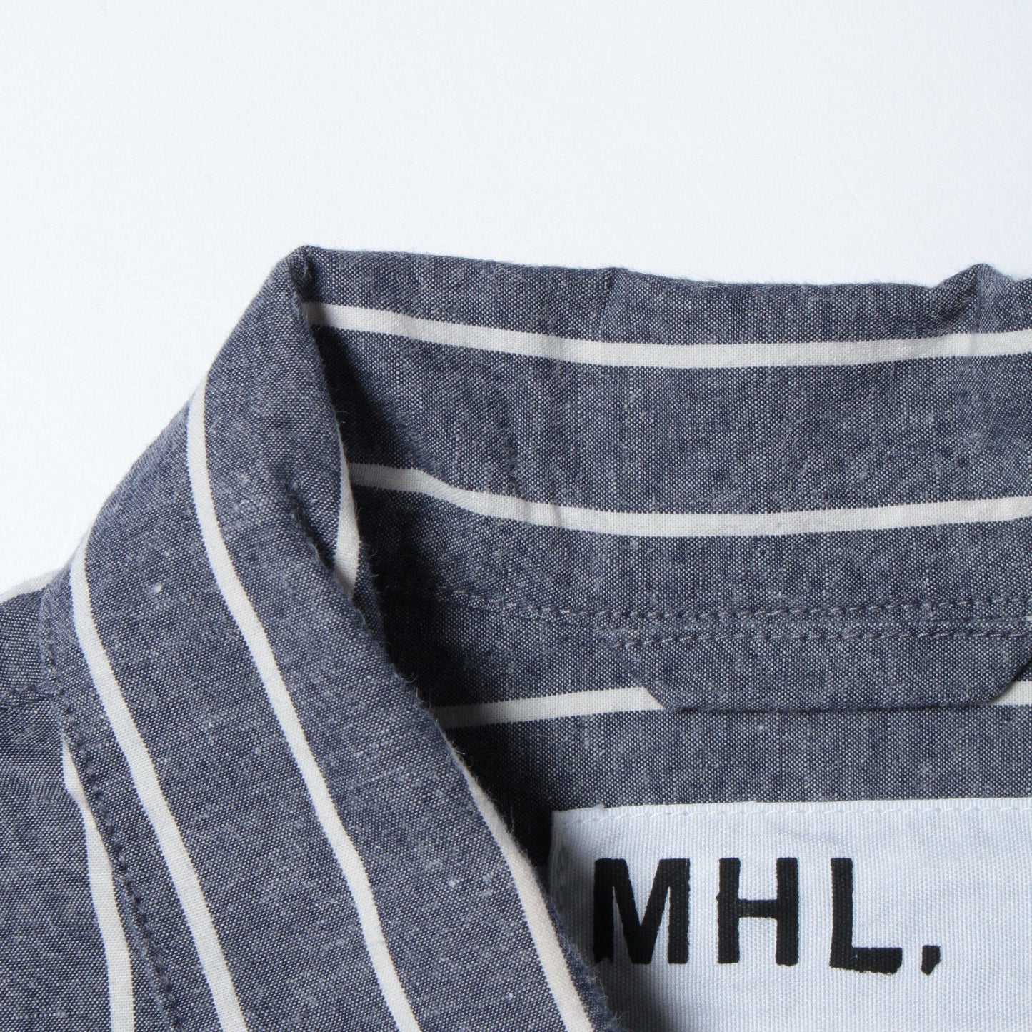 YARN DYE COTTON LINEN SHIRT