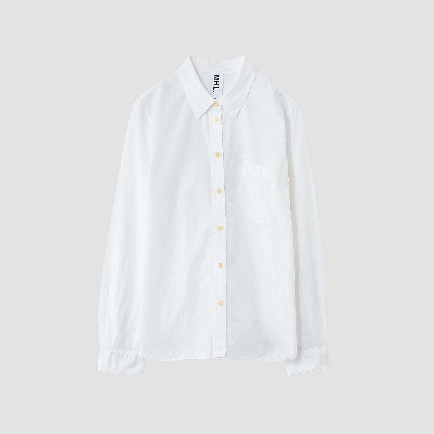 GARMENT DYE POPLIN SHIRT