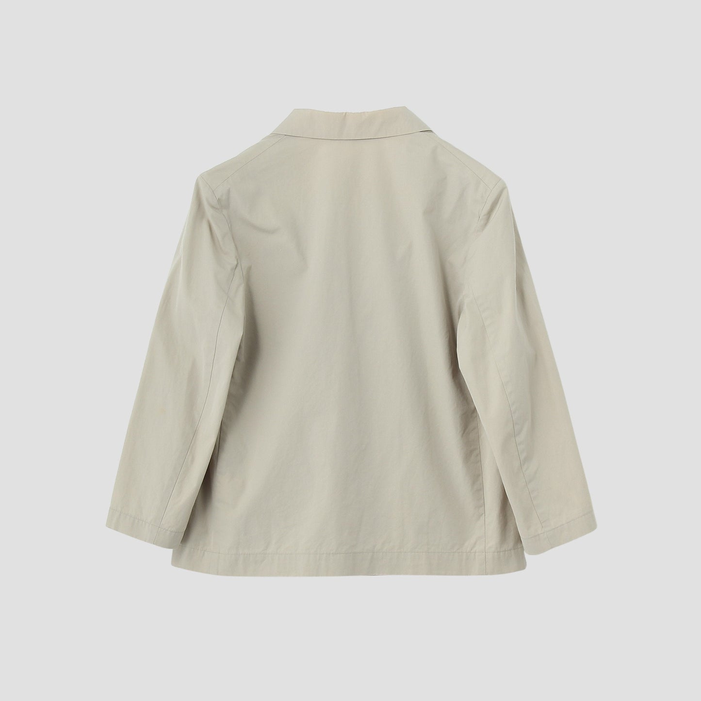 WASHED YARN DYE POPLIN JACKET
