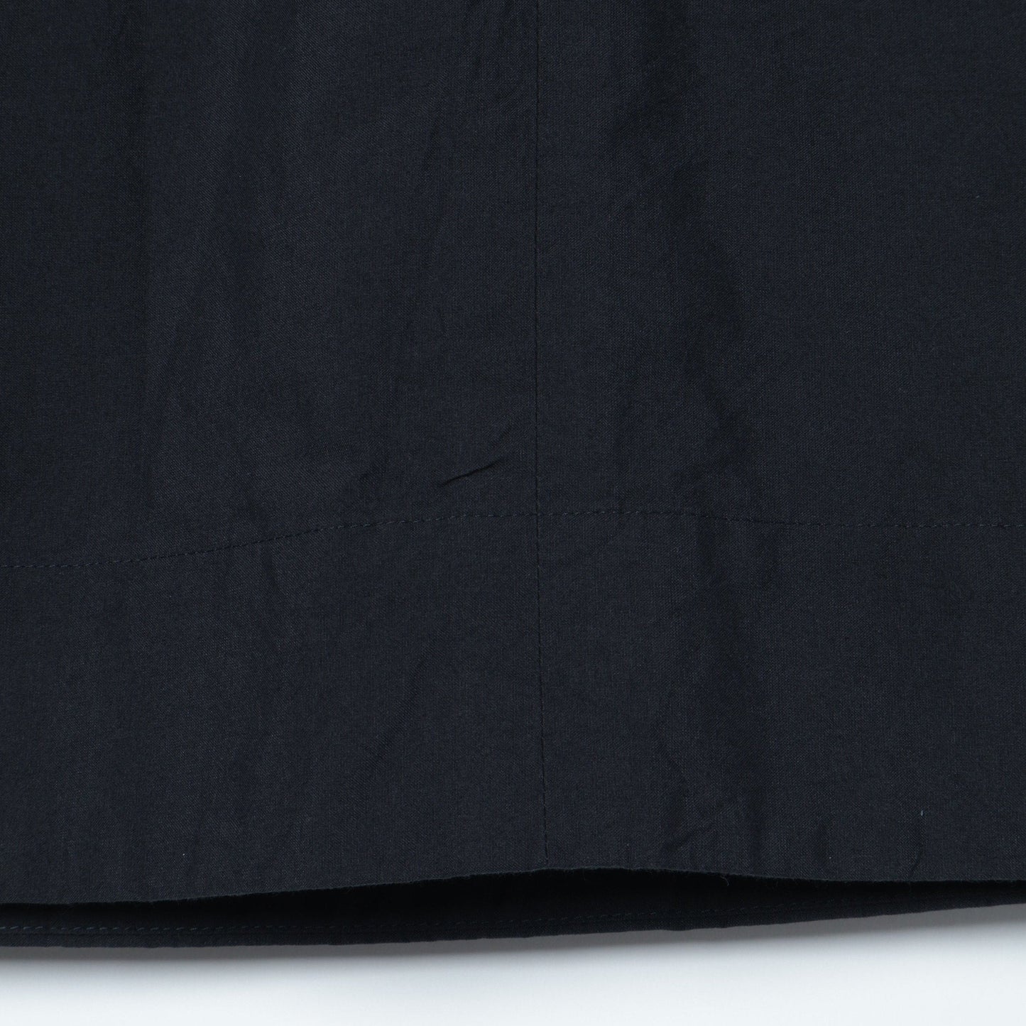 MATT COTTON SILK POPLIN SKIRT