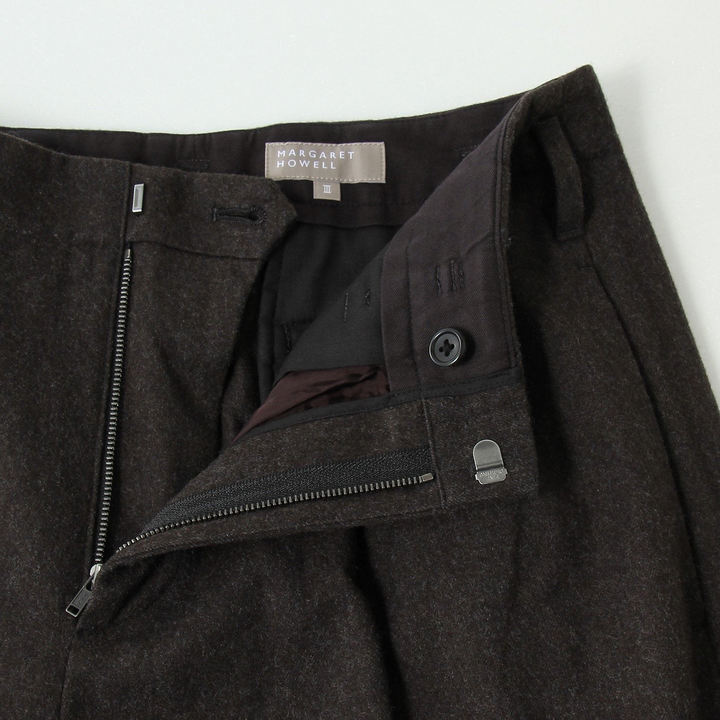 LIGHT FLANNEL TROUSERS