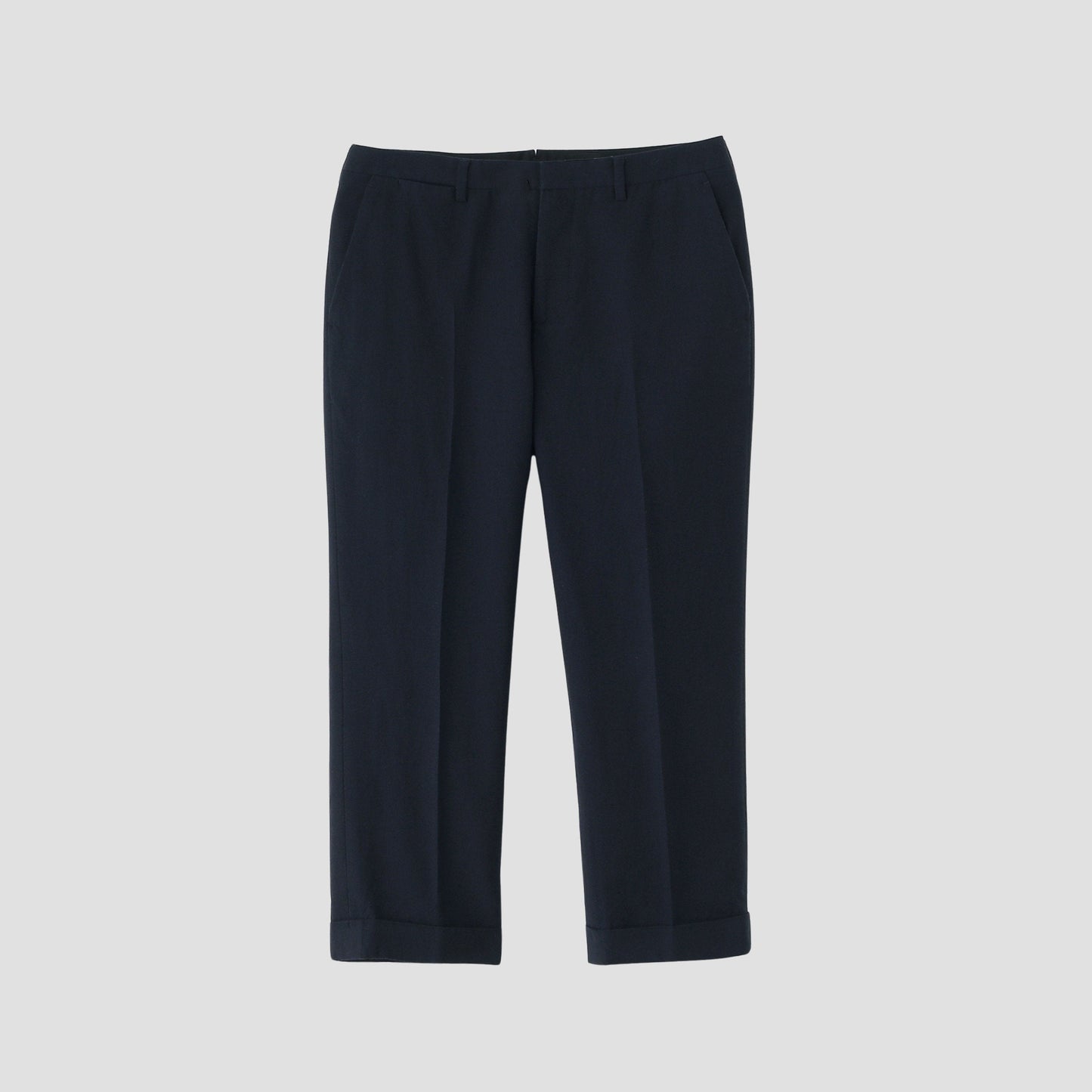SPRING PLAIN WEAVE TROUSERS