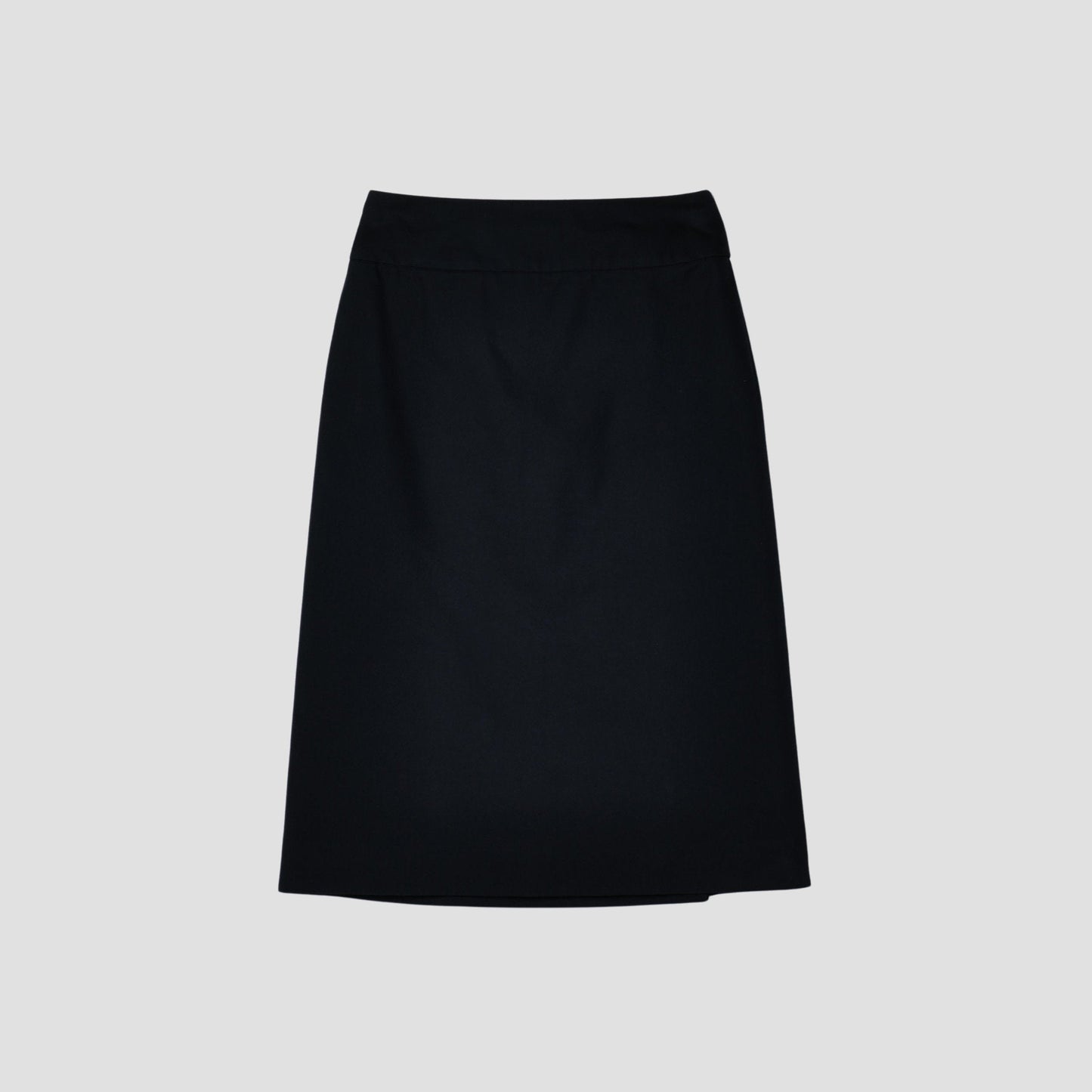 BRUSHED COTTON WOOL SKIRT