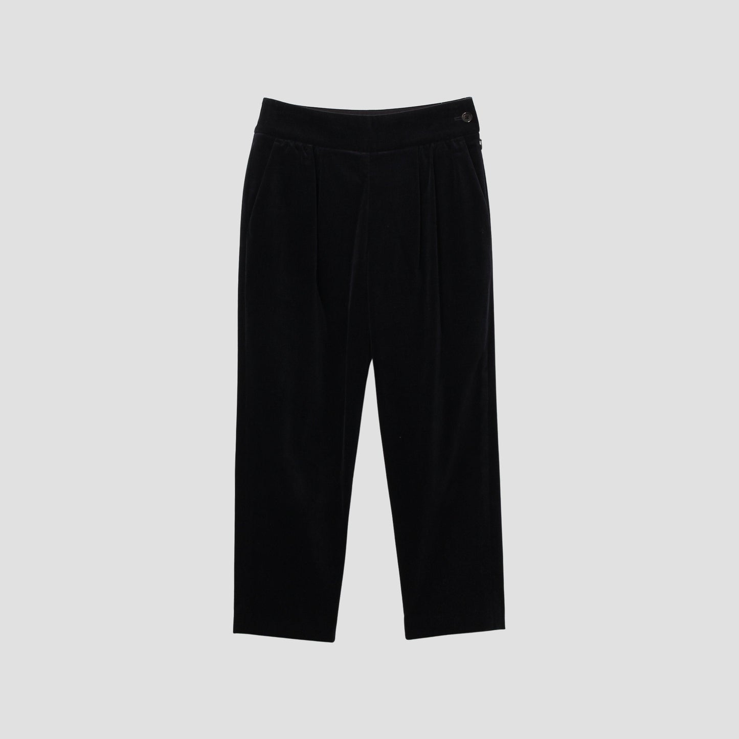 COTTON VELVET TROUSERS