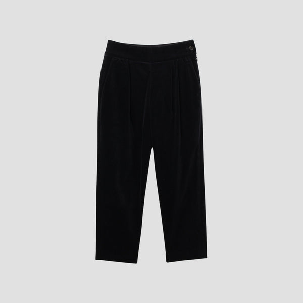 COTTON VELVET TROUSERS