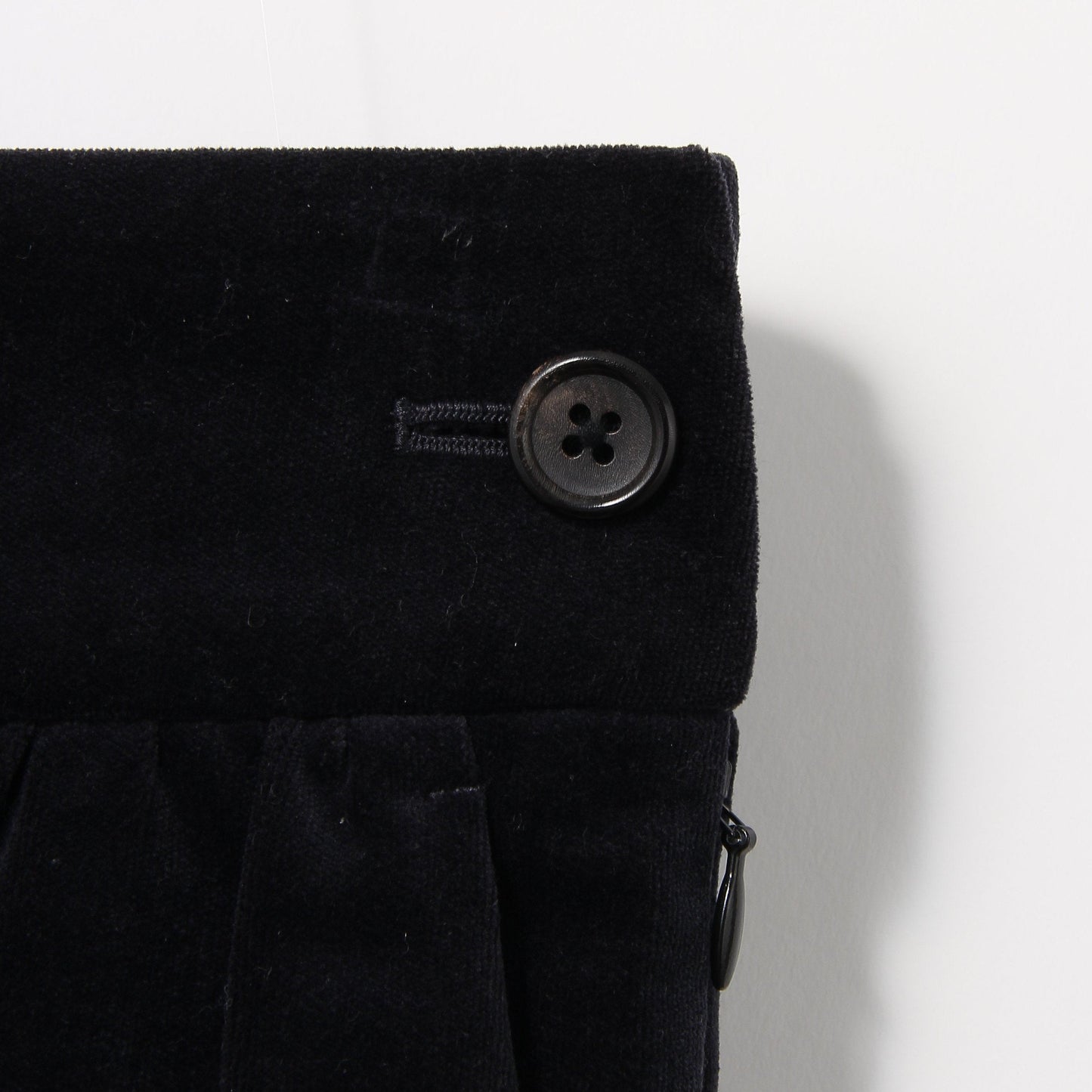 COTTON VELVET TROUSERS