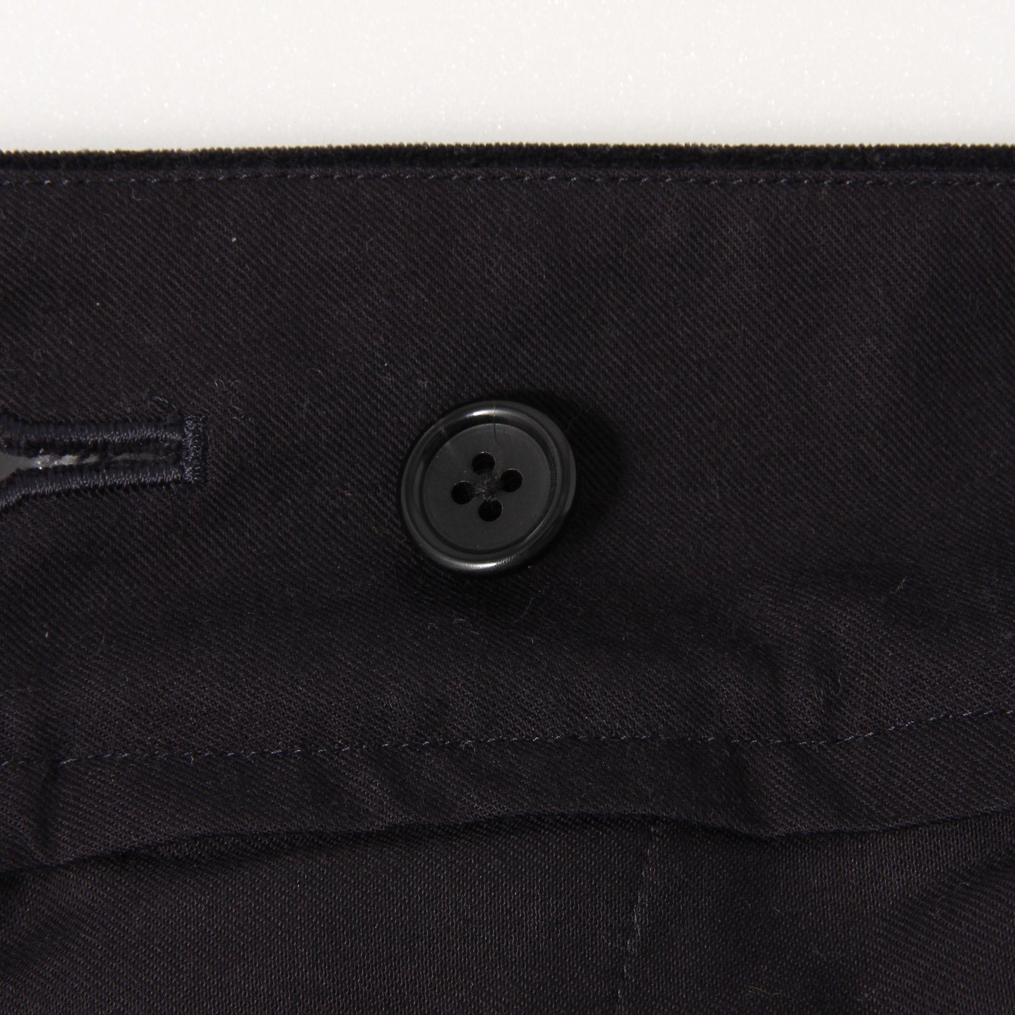 COTTON VELVET TROUSERS