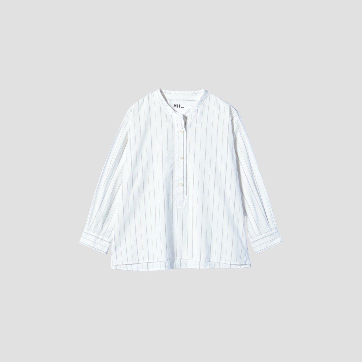 GRAPHIC COTTON STRIPE SHIRT