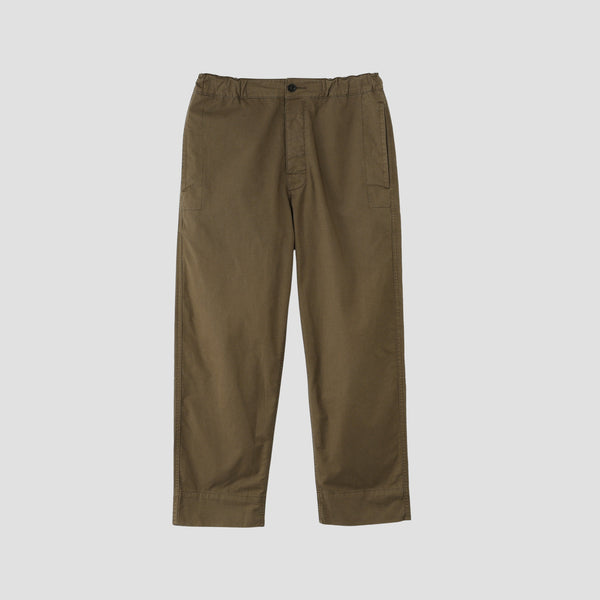 SUPERFINE COTTON TWILL TROUSERS
