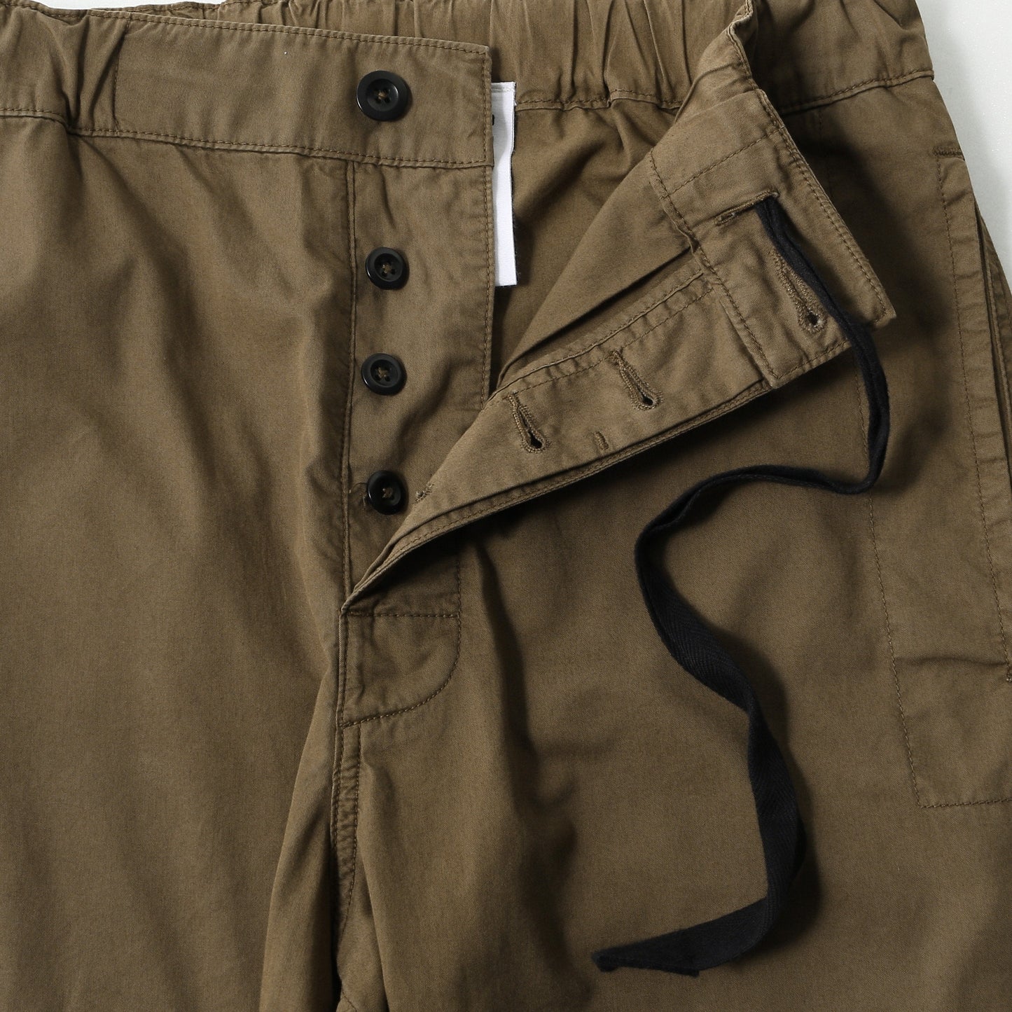 SUPERFINE COTTON TWILL TROUSERS