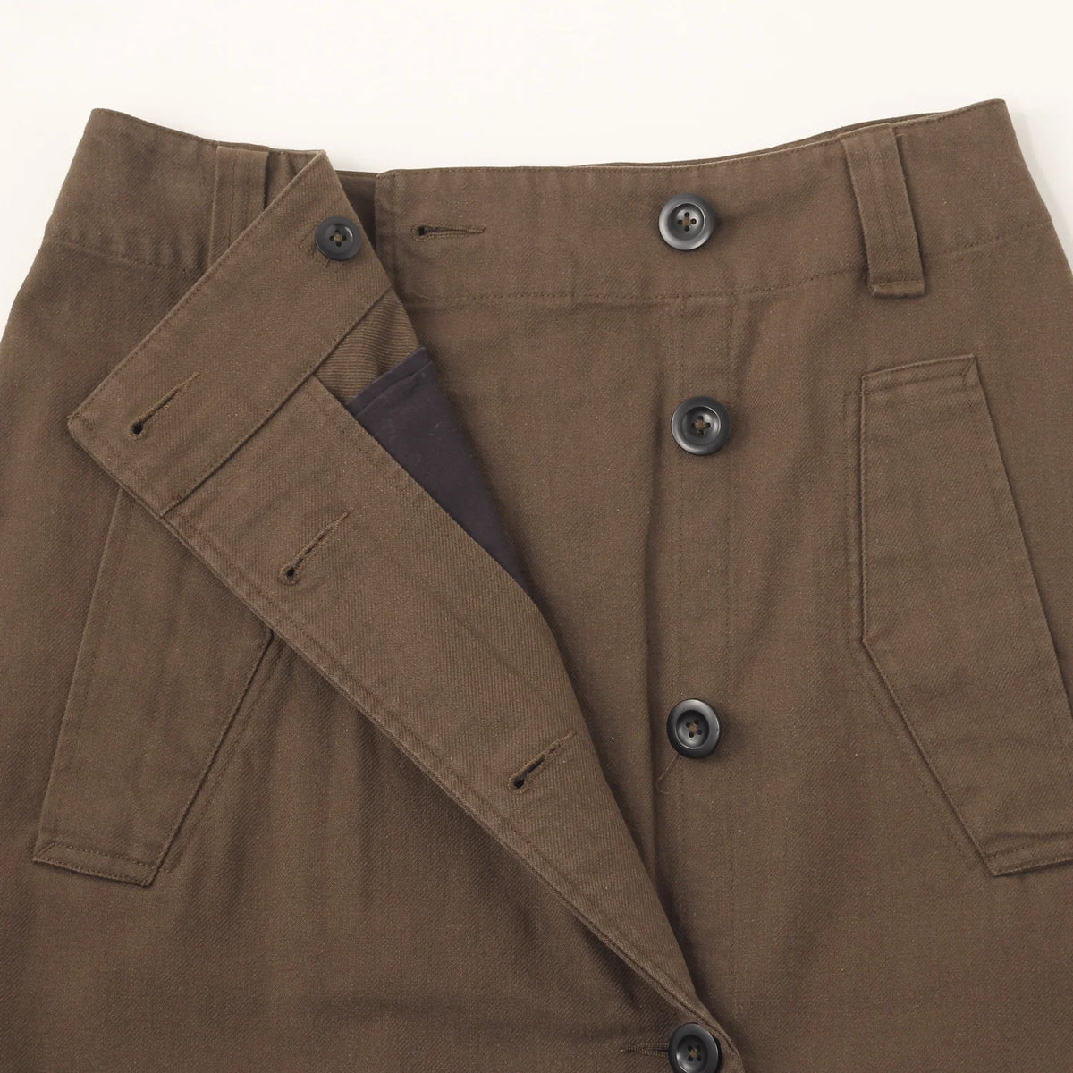 WORKWEAR COTTON TWILL SKIRT