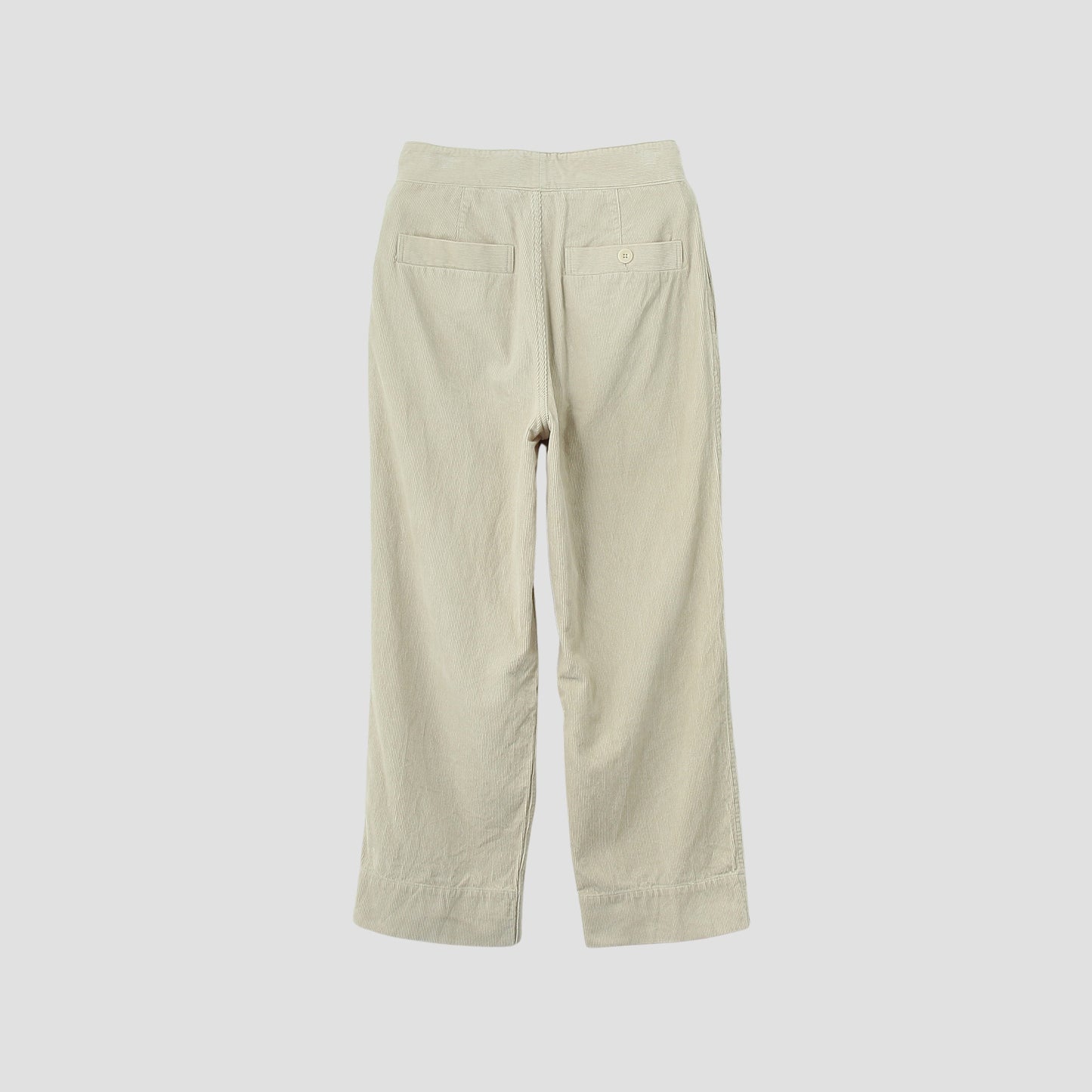 DRY COTTON NEEDLECORD TROUSERS