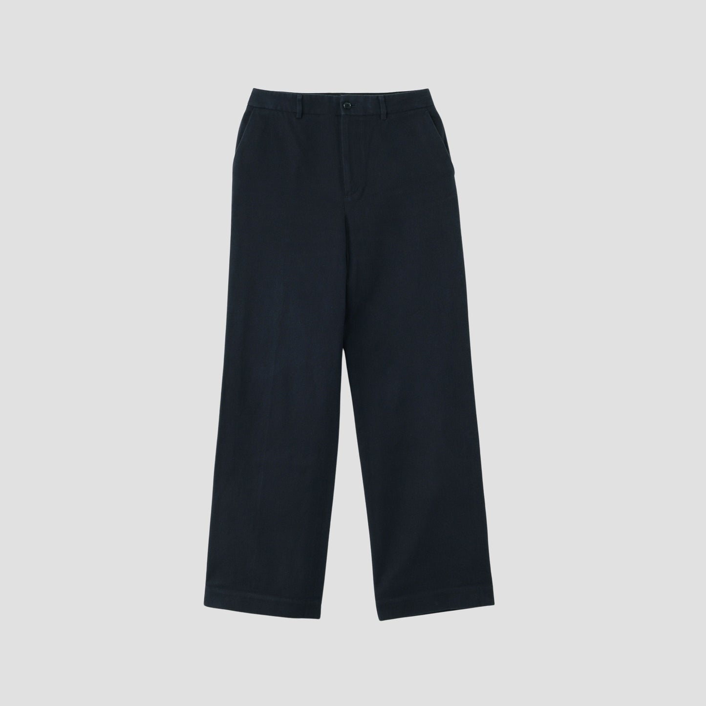 COTTON TWILL TROUSERS