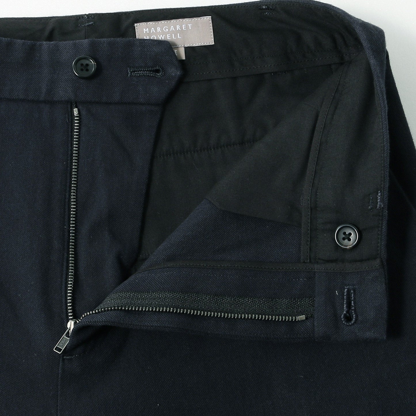COTTON TWILL TROUSERS