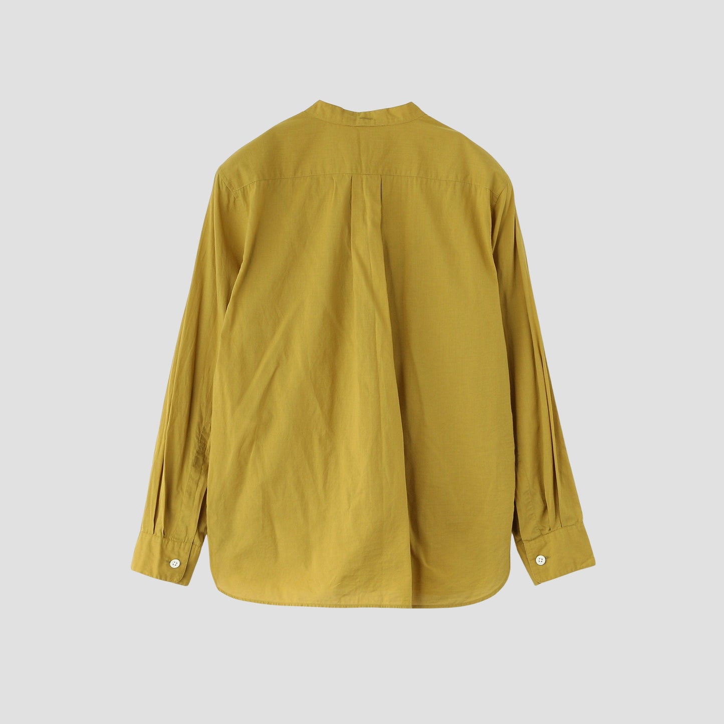 PIECE DYED WASHED COTTON SHIRT