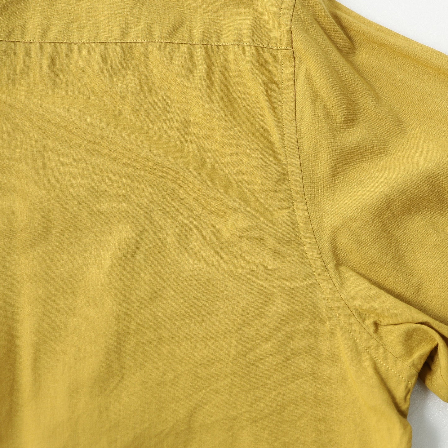PIECE DYED WASHED COTTON SHIRT