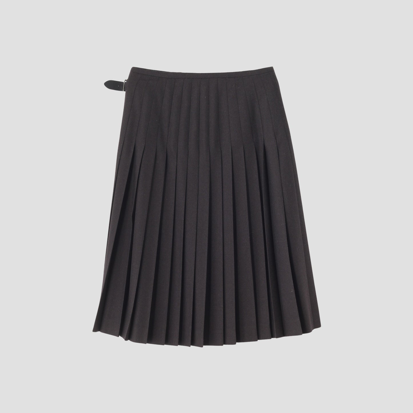 FINE WOOL FLANNEL SKIRT