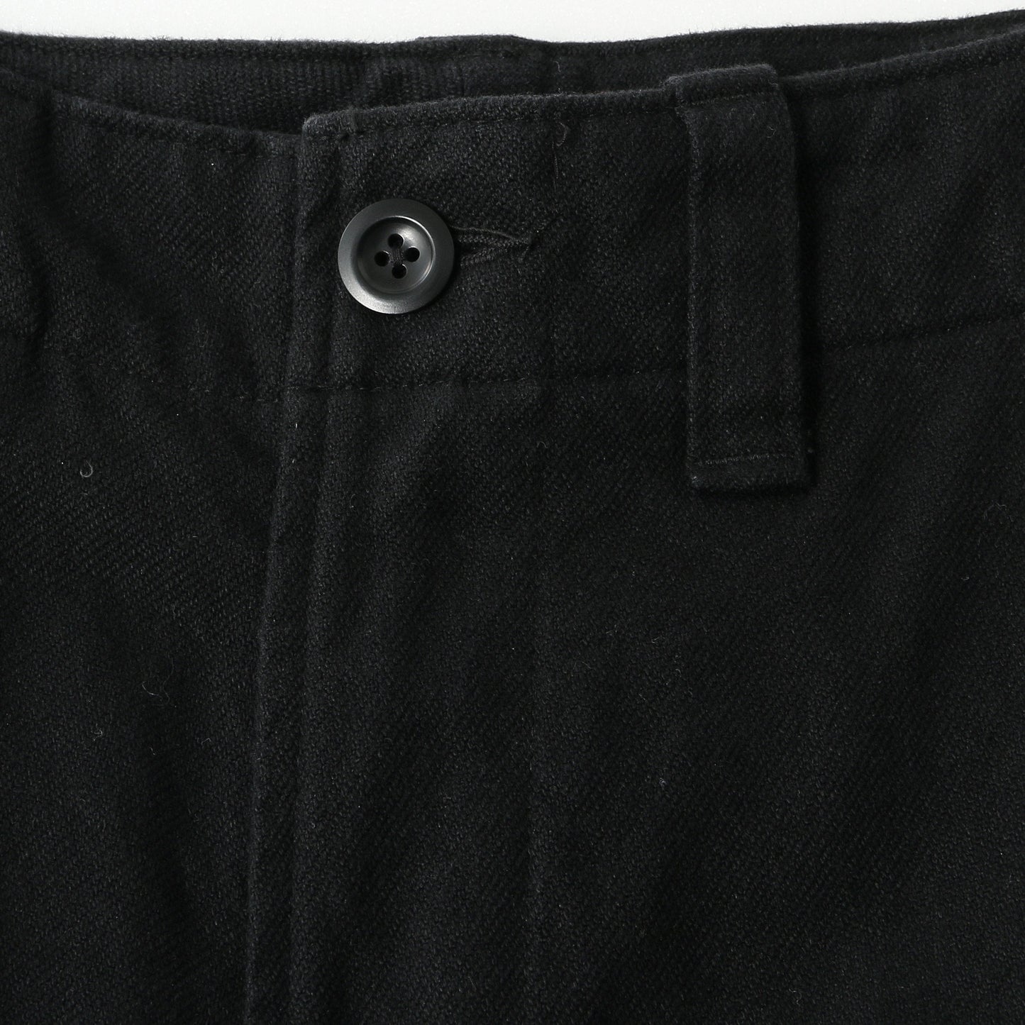 WORN LINEN COTTON DRILL TROUSERS
