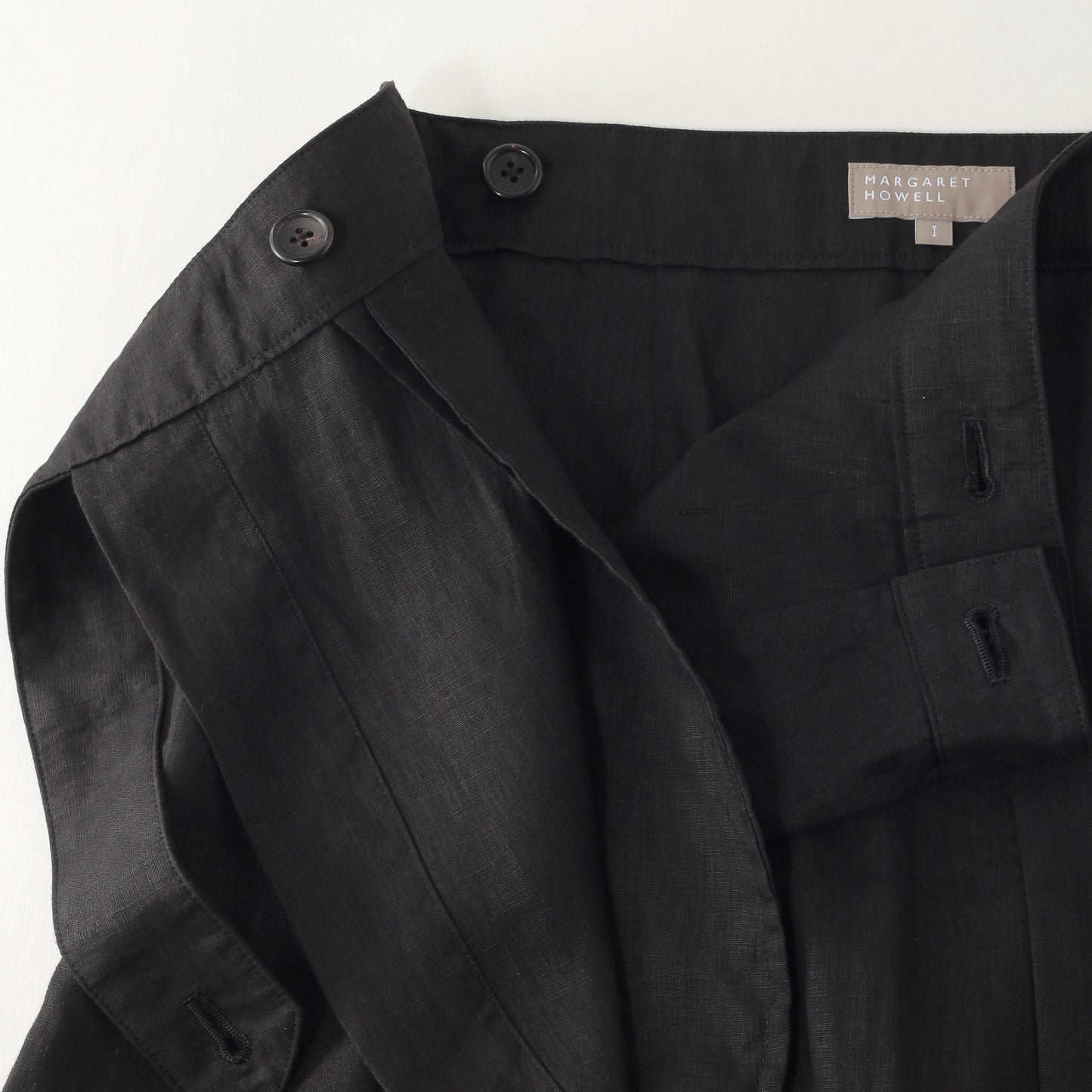SHIRTING LINEN SKIRT