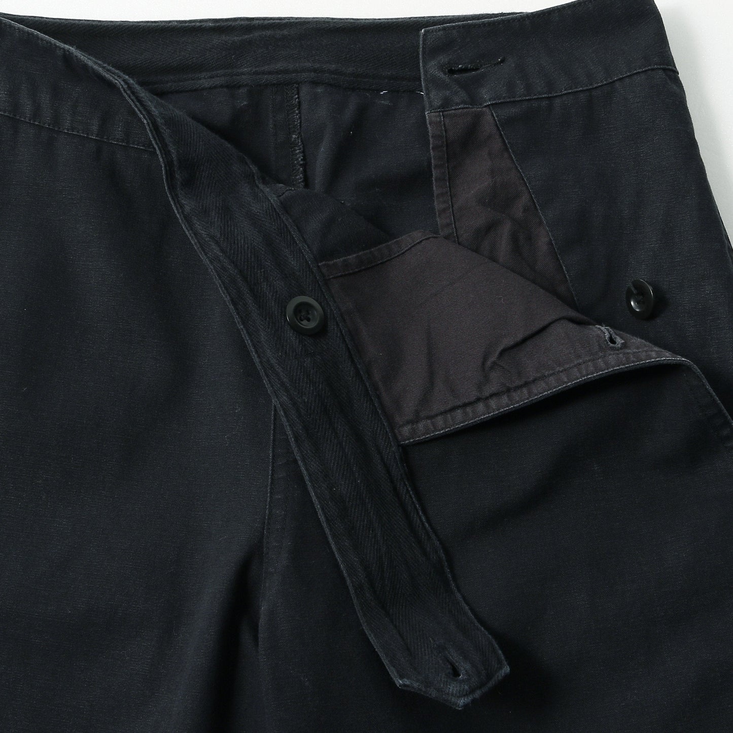 COMPACT BROKEN DRILL TROUSERS