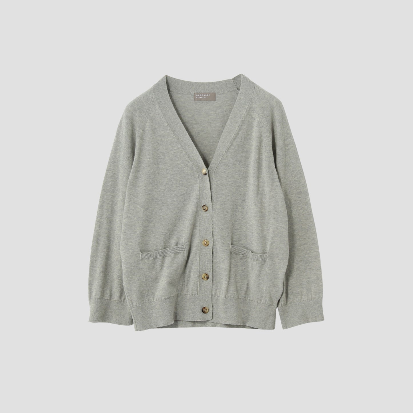 SUPERFINE COTTON CARDIGAN KNIT