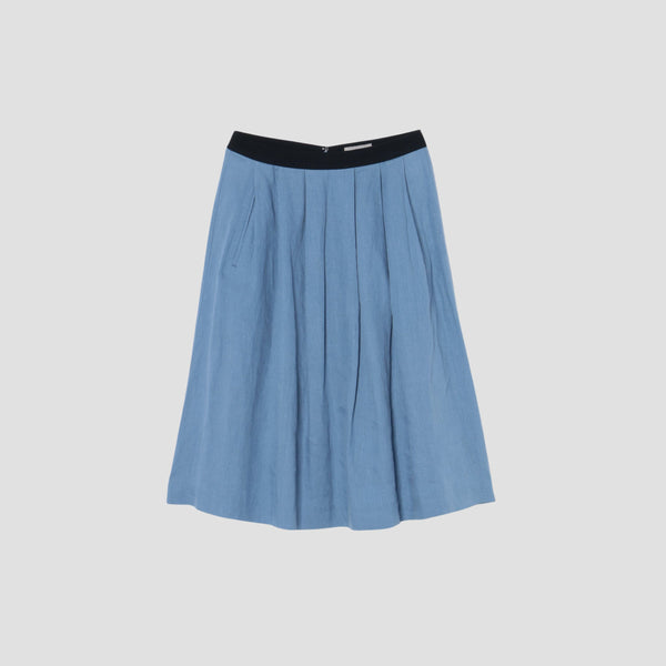SHIRTING LINEN III SKIRT