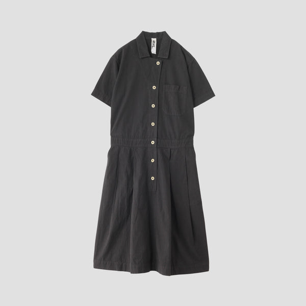 DENSE COTTON LINEN DRESS