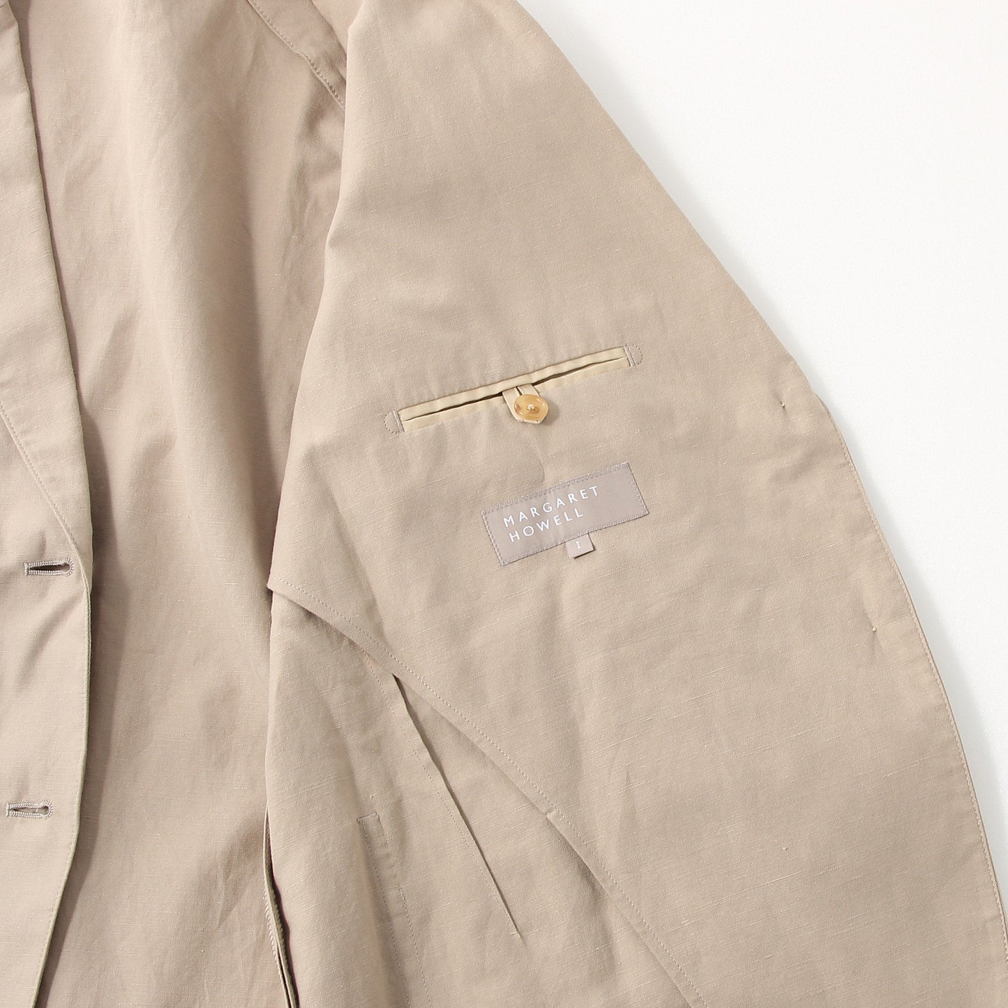 COTTON LINEN OXFORD JACKET