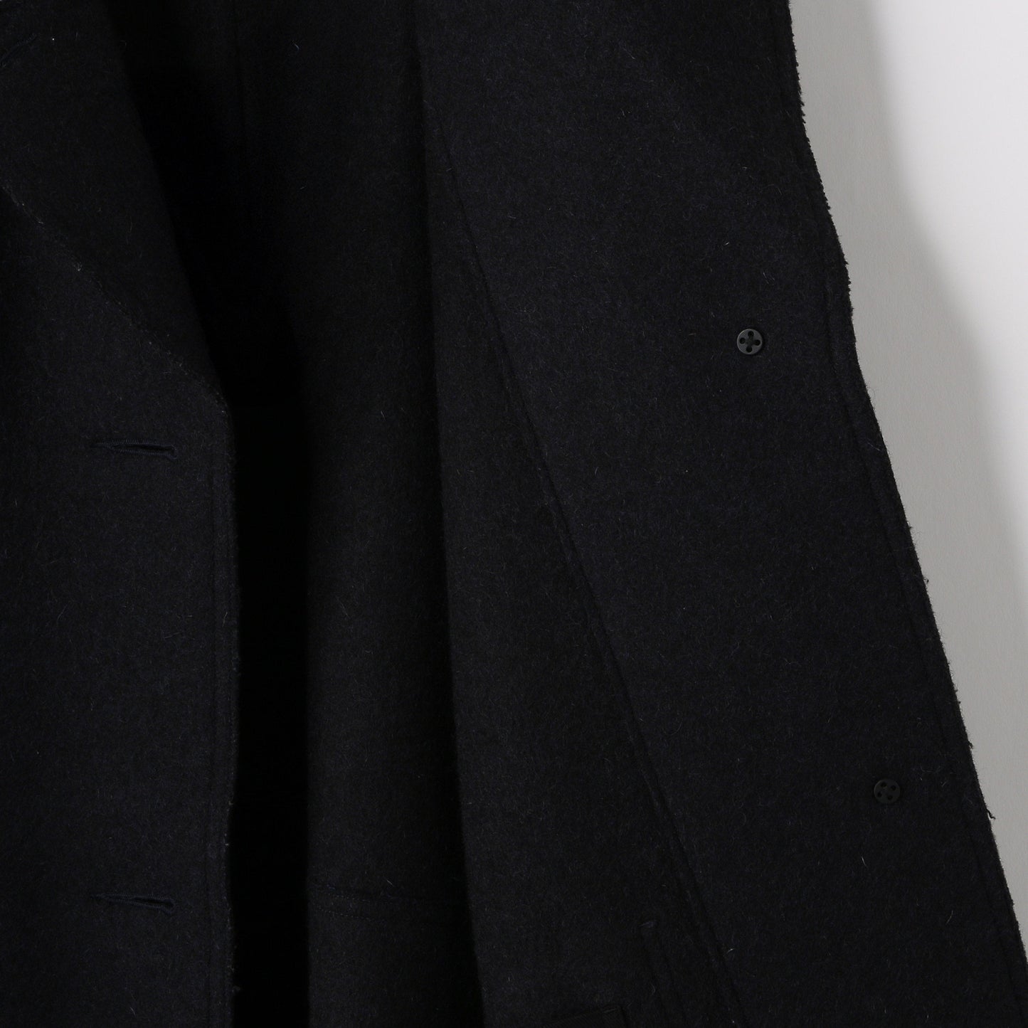 HEAVY WOOL MELTON COAT