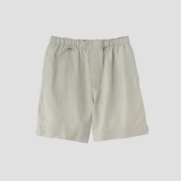 LINEN PLAINWEAVE TROUSERS