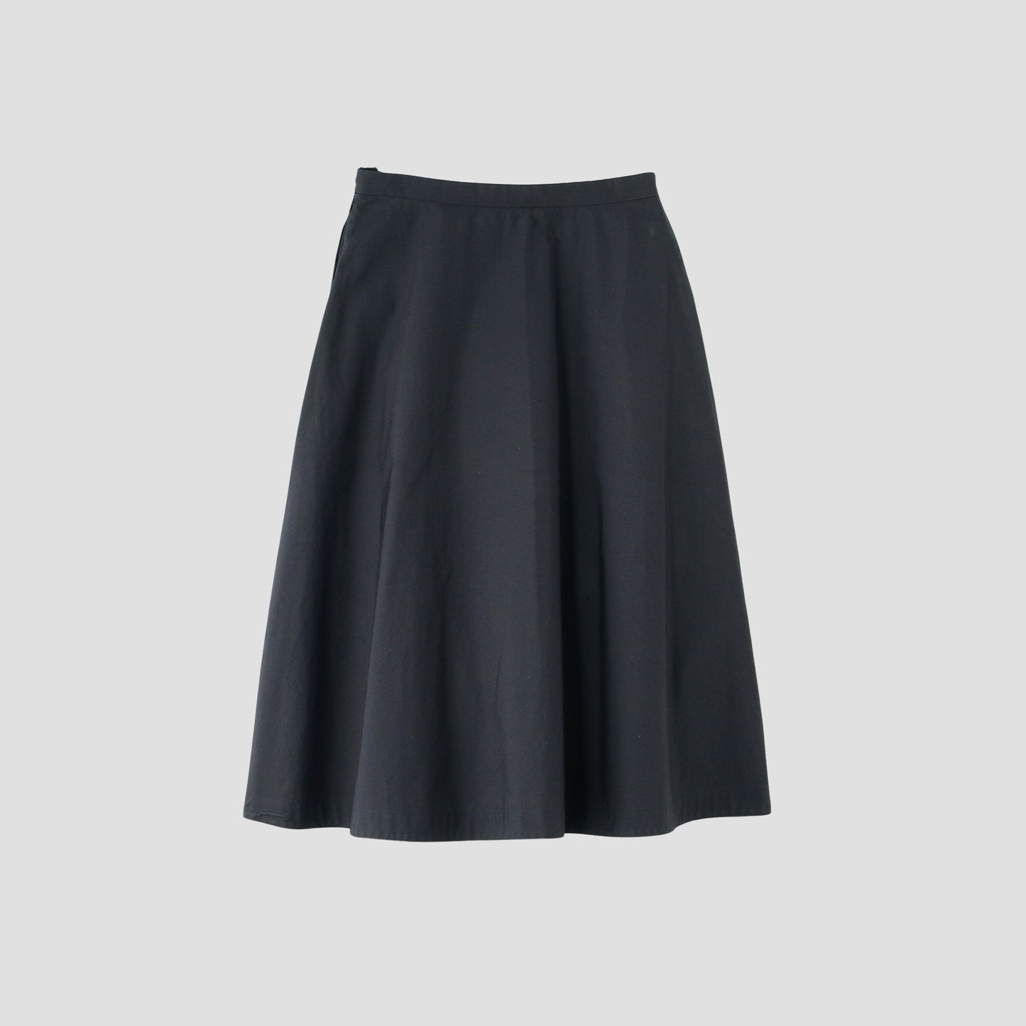 COTTON TAFETTA SKIRT