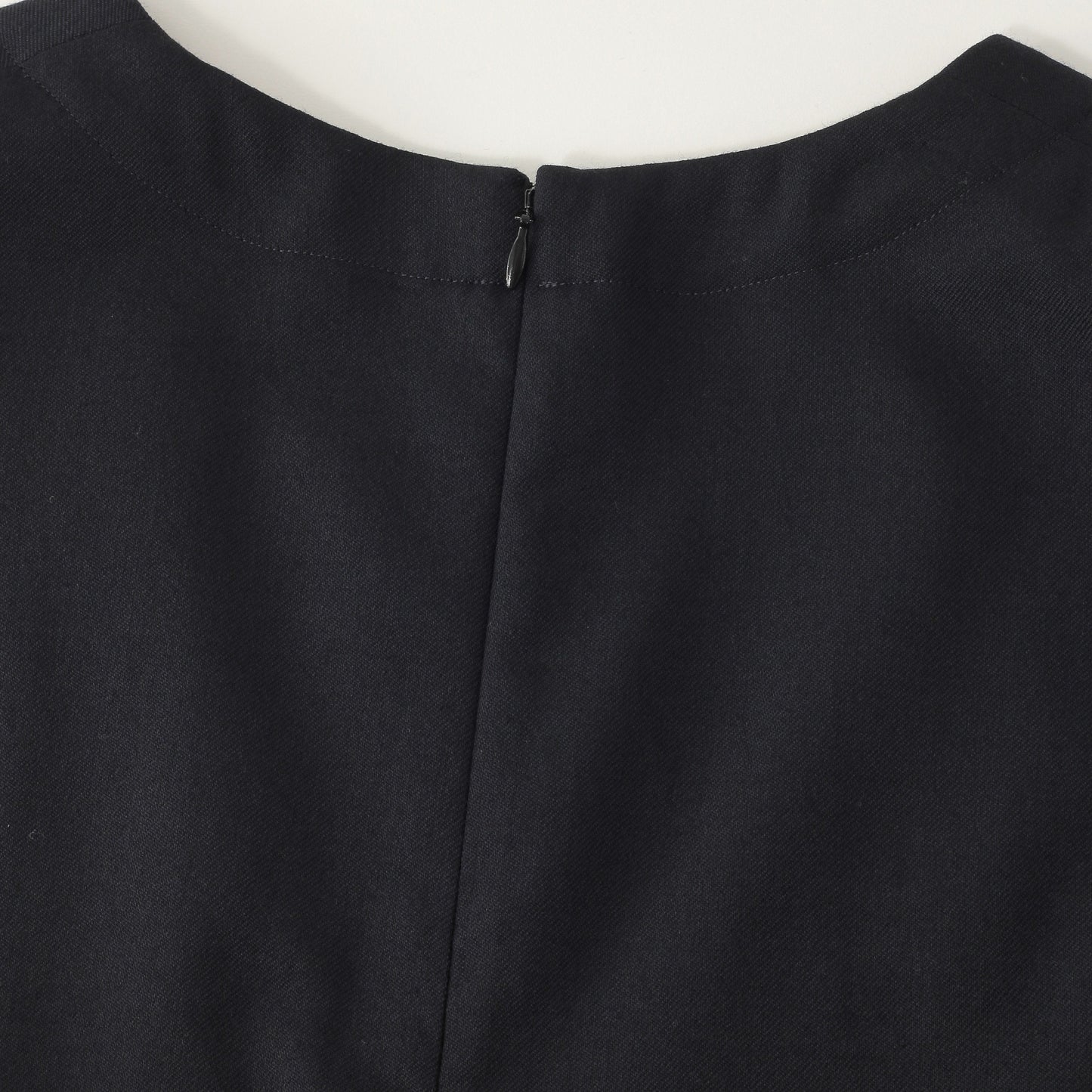 DRY WOOL TWILL CHAMBRAY DRESS