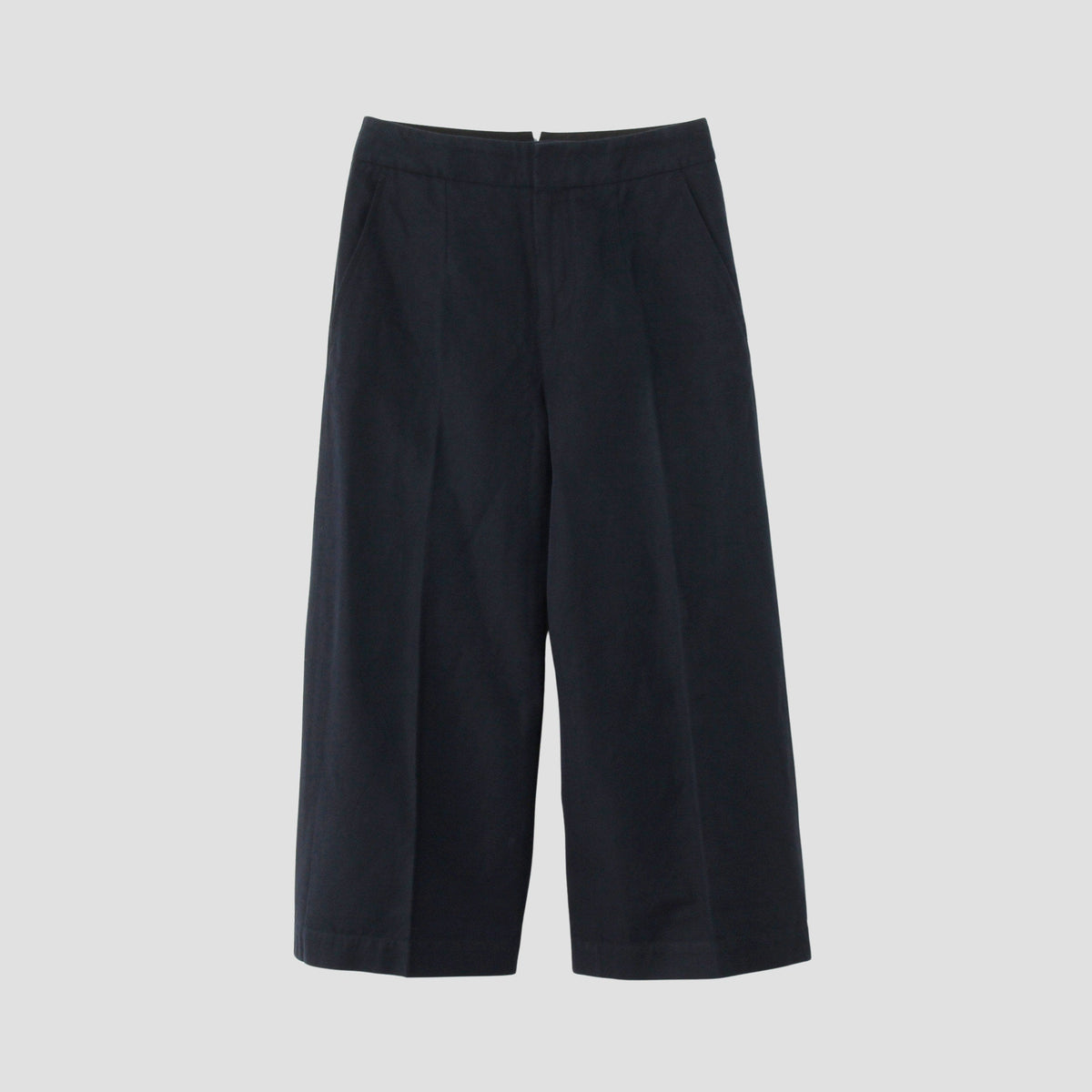 COTTON LINEN TWILL TROUSERS