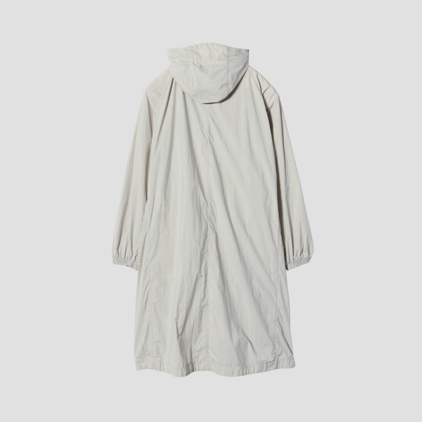 LIGHTWEIGHT NYLON POPLIN COAT