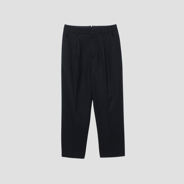 FINE WOOL FLANNEL TROUSERS