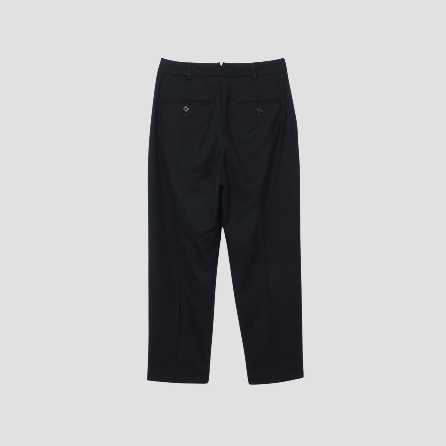 FINE WOOL FLANNEL TROUSERS