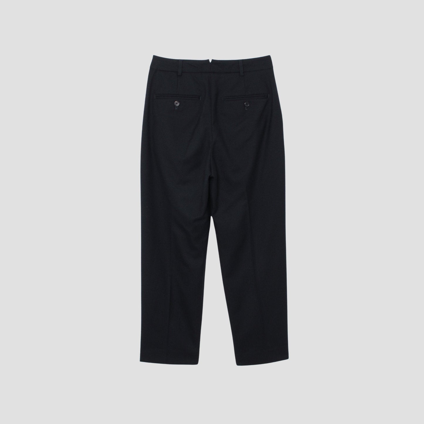 FINE WOOL FLANNEL TROUSERS