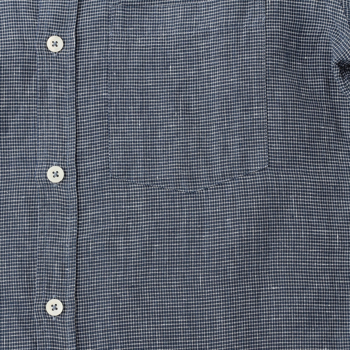 GRAPH CHECK LINEN SHIRT
