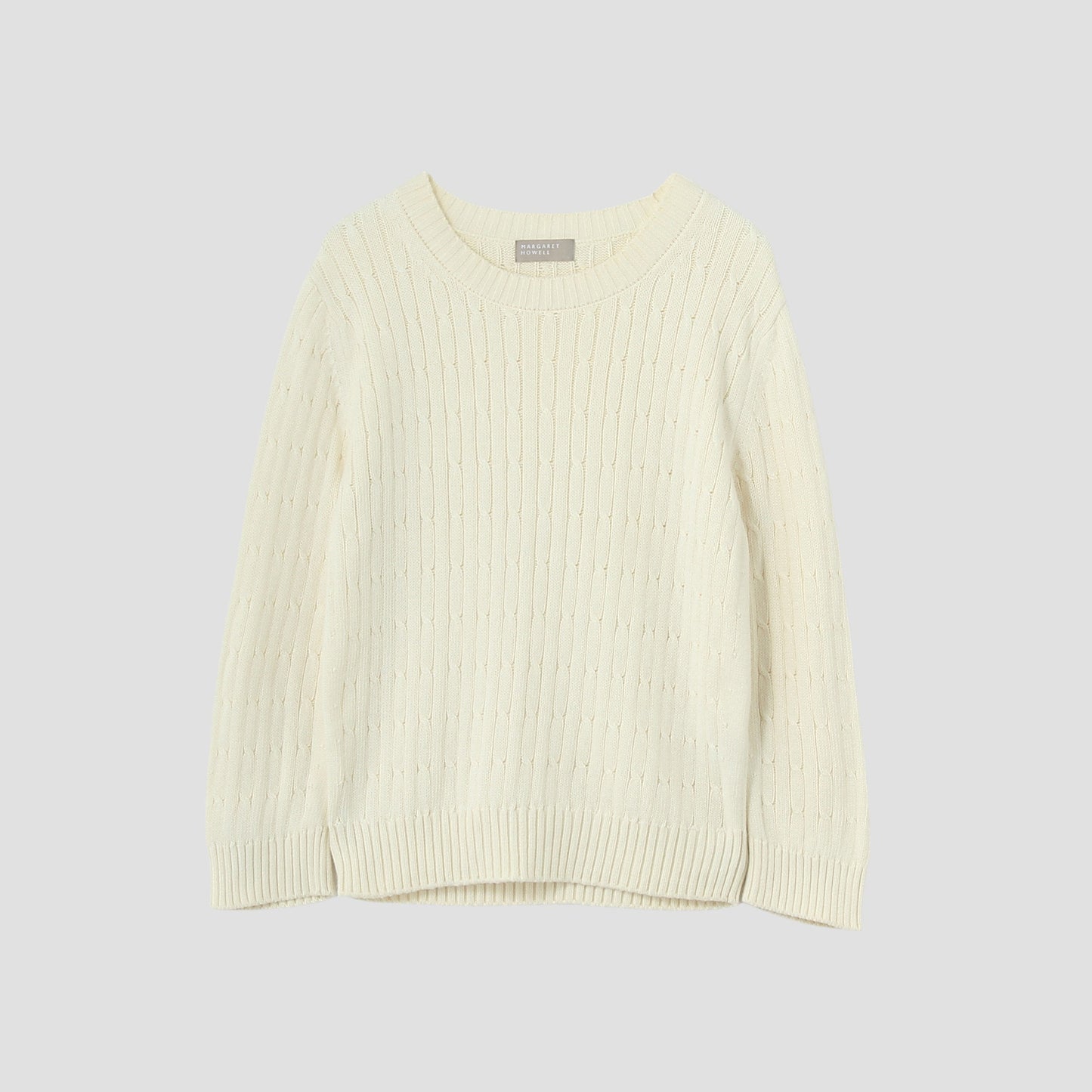 SOFT COTTON CABLE KNIT