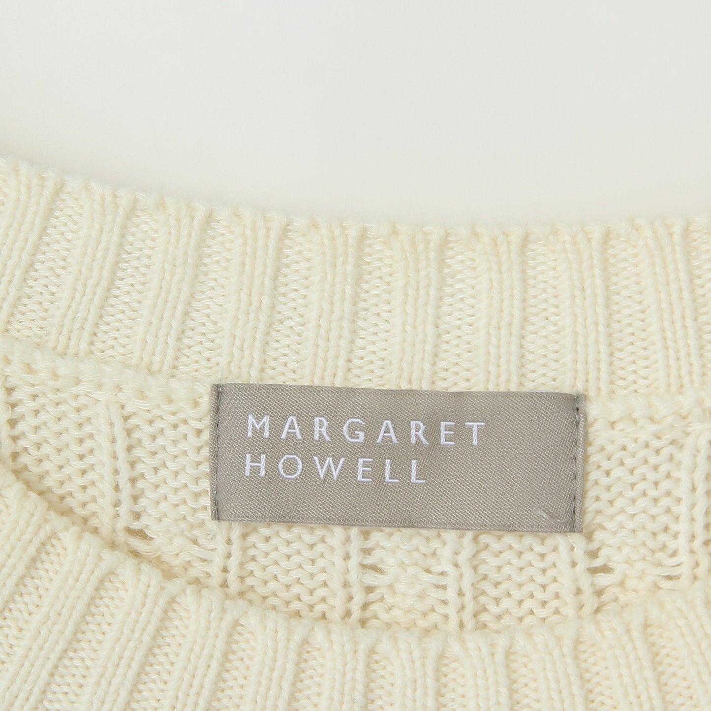 SOFT COTTON CABLE KNIT