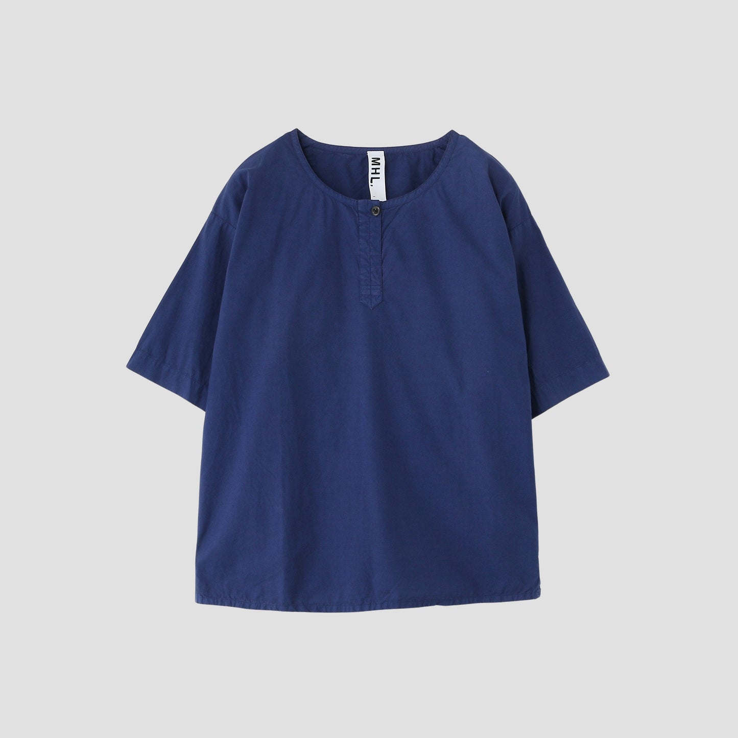 COTTON SLUB POPLIN SHIRT