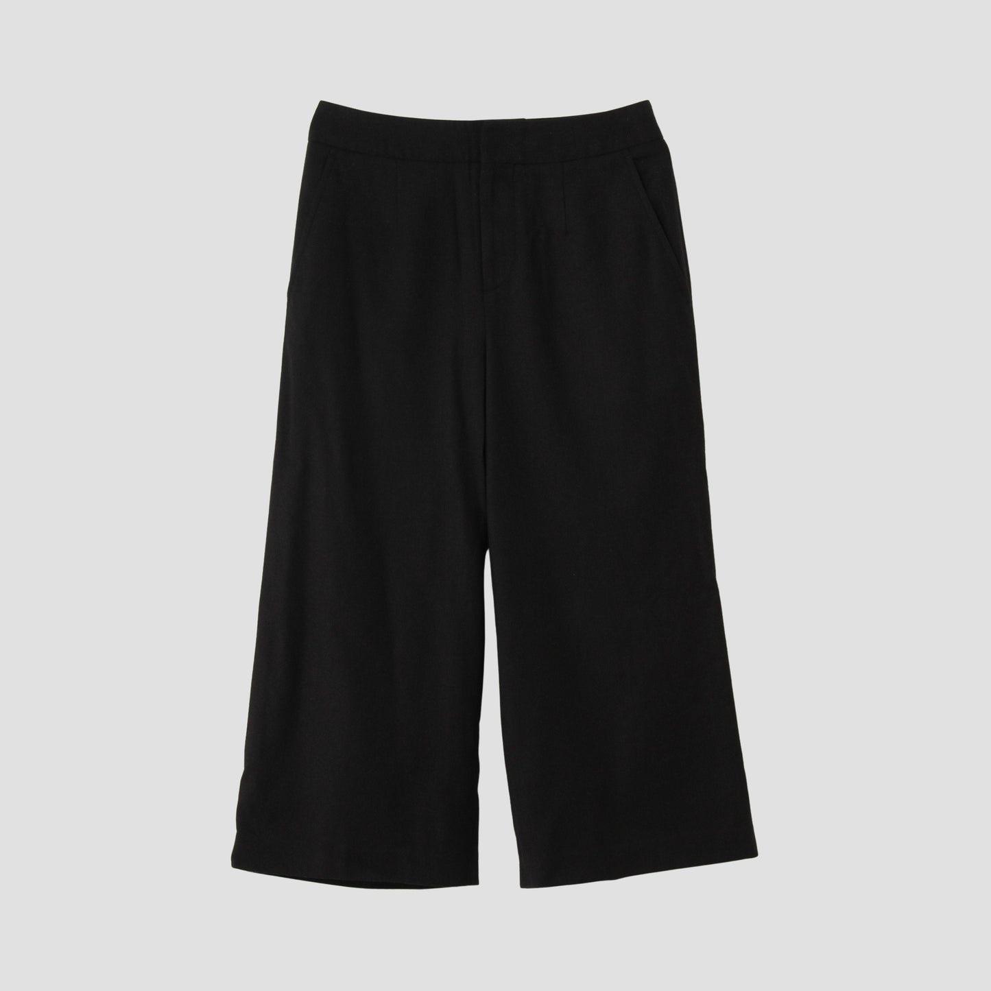 FINE WOOL FLANNEL TROUSERS